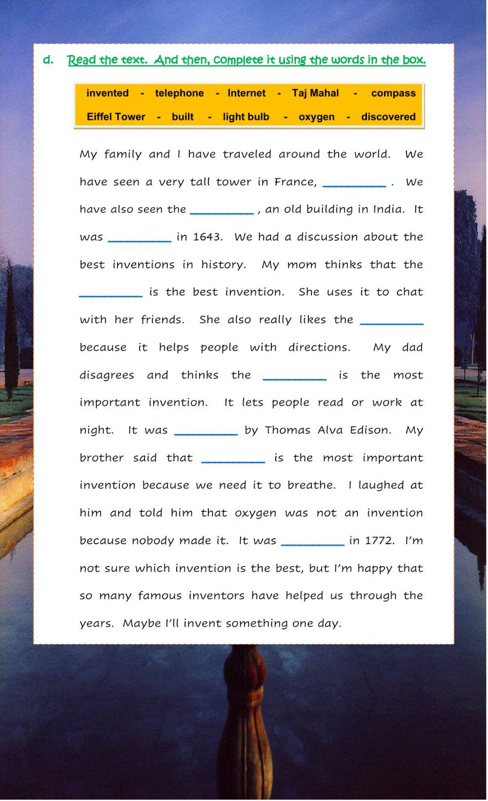 Great Ideas from the Past