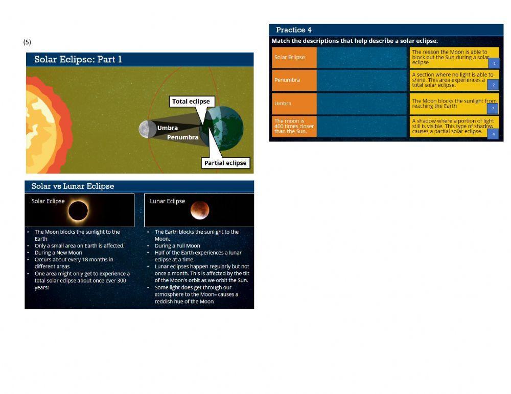 Sun earth moon system SC.8.E.5.9