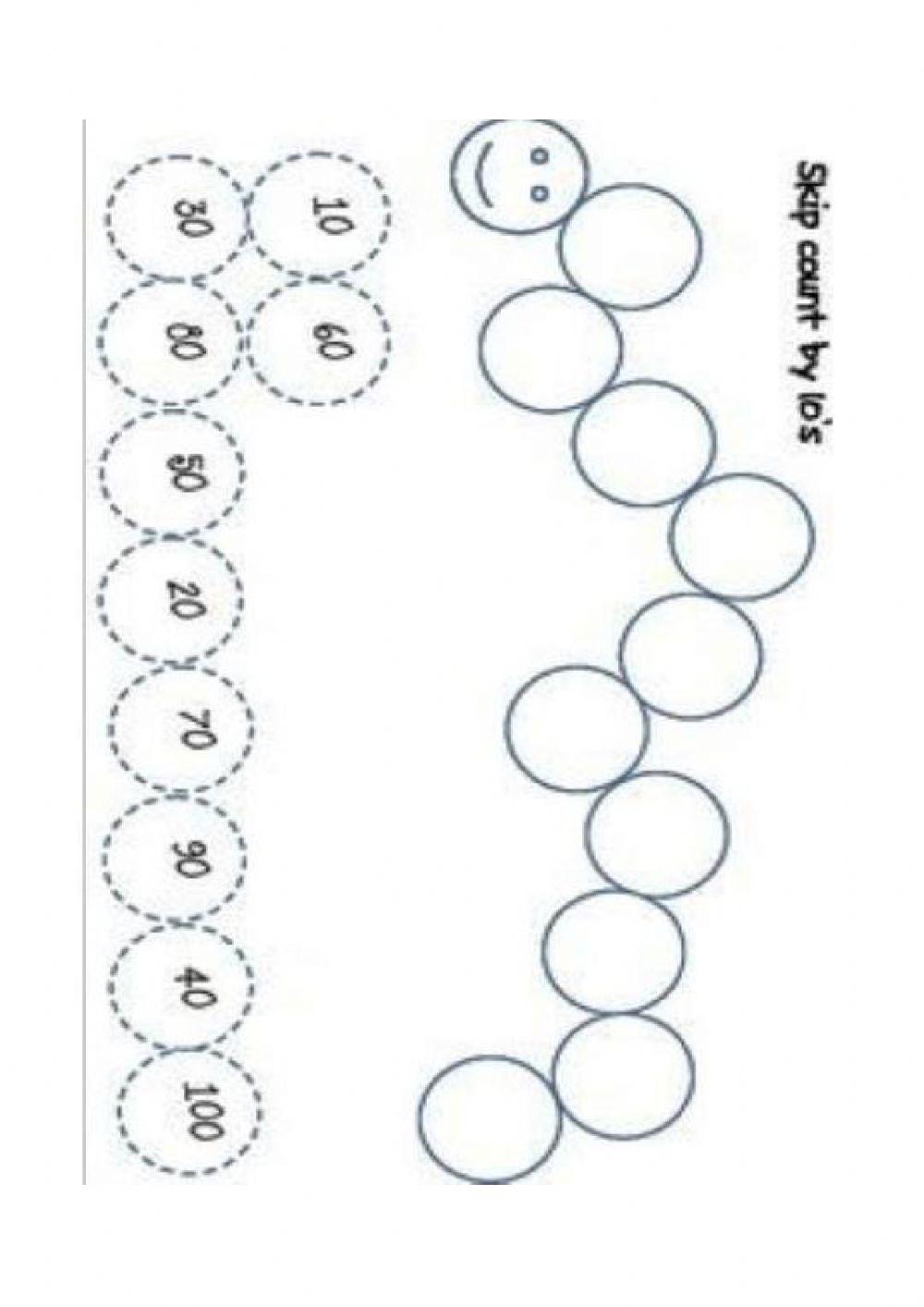 Numeracy count by 10