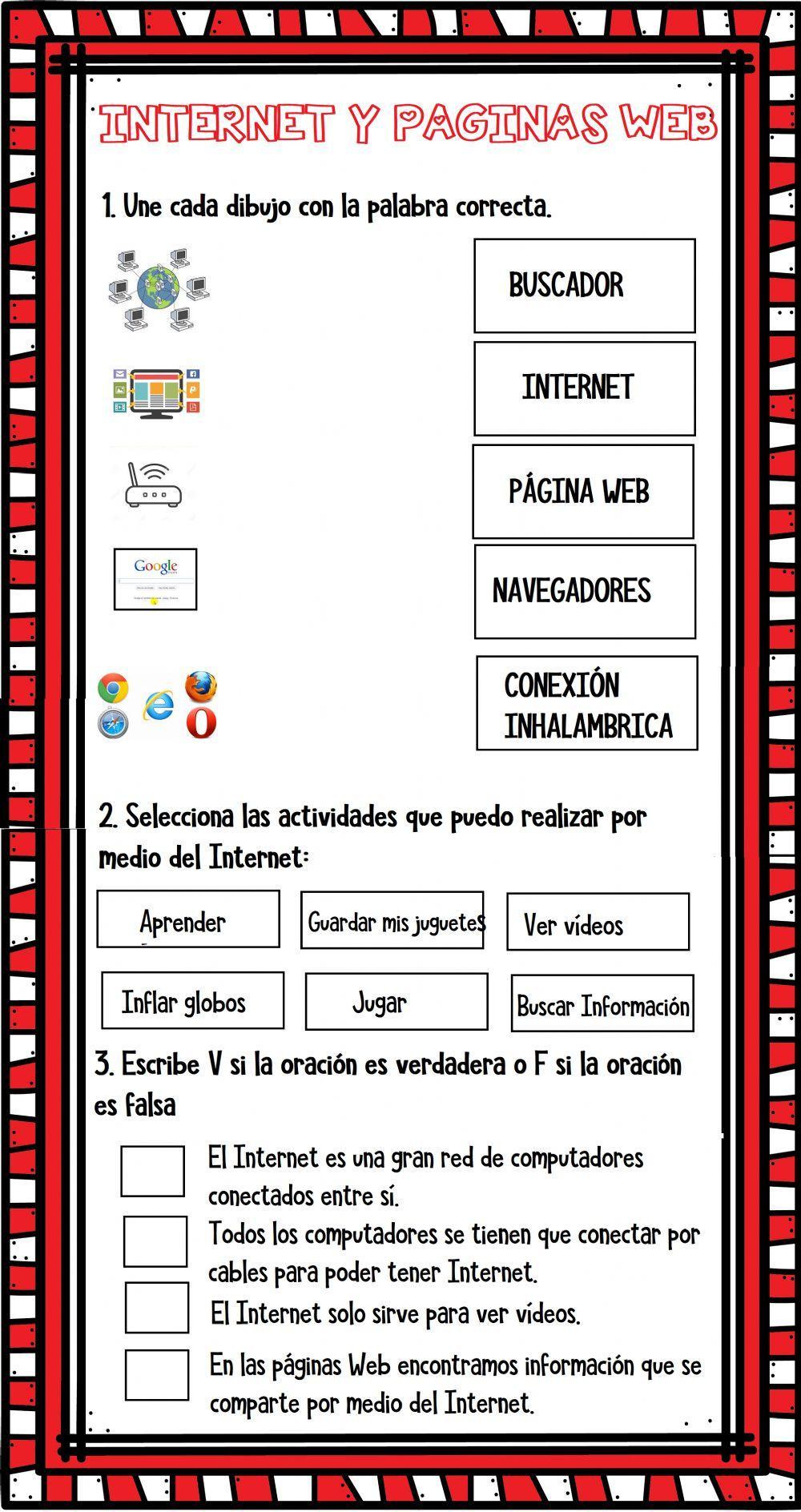 Internet y Página Web