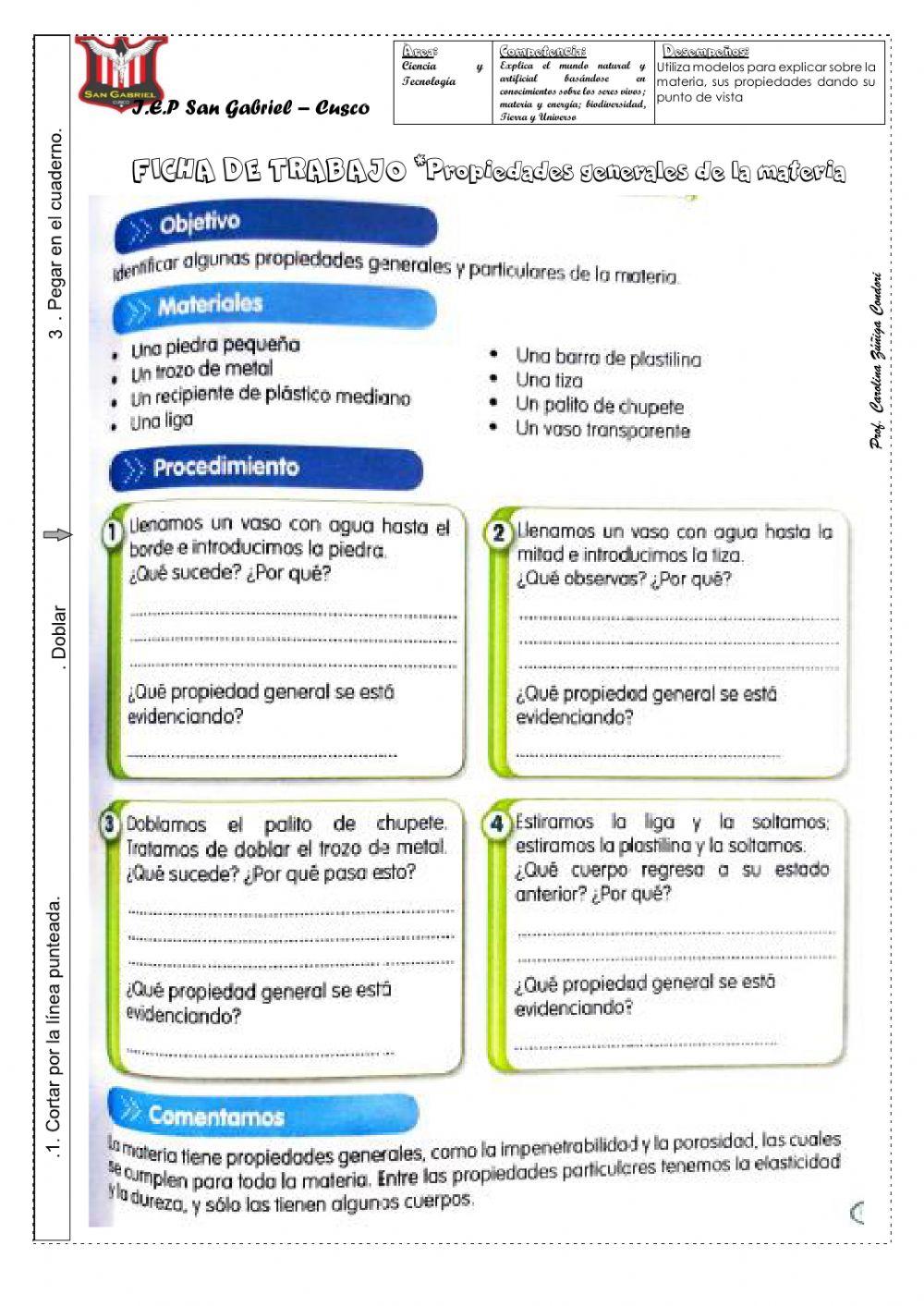Propiedades de la materia