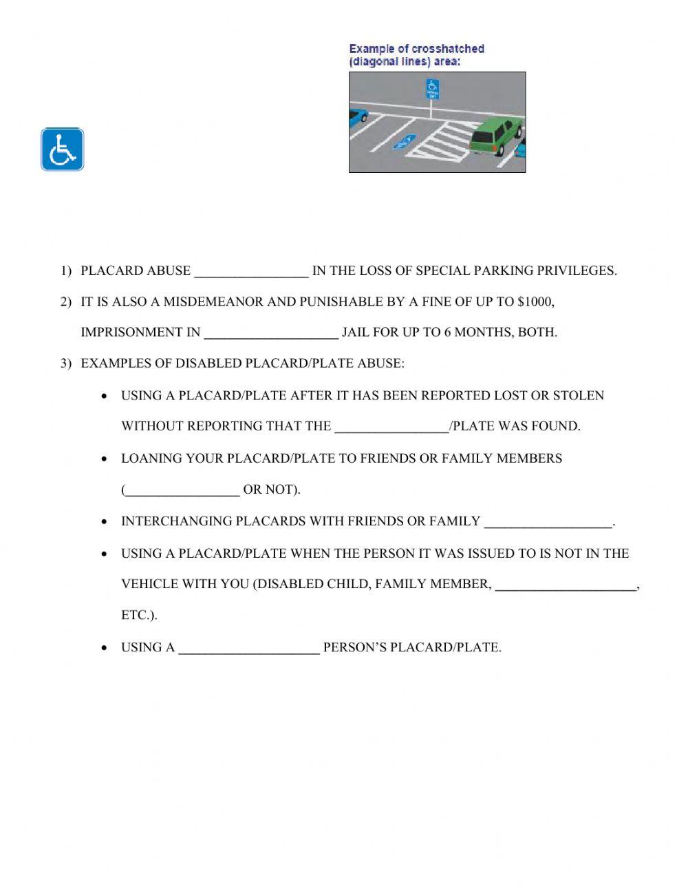 Parking on Painted Curbs