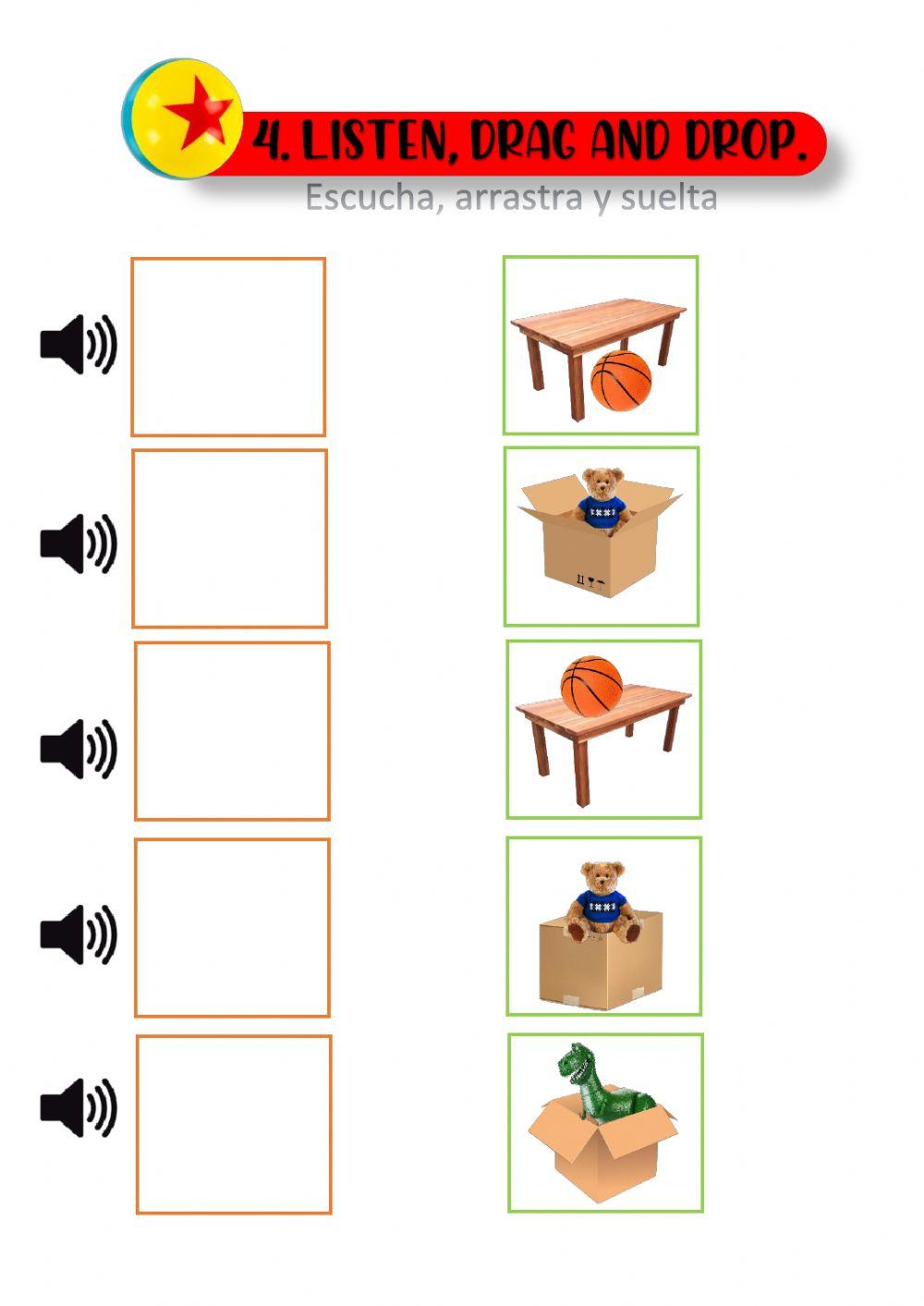 Toys and Prepositions