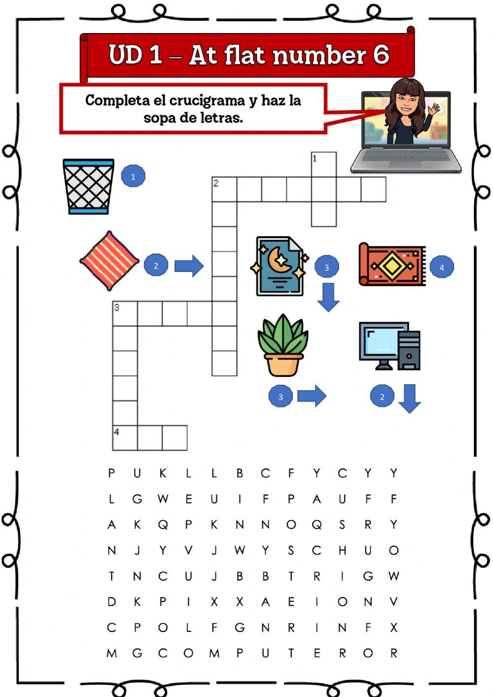 3º UD 1 At flat number 6 Ficha 6