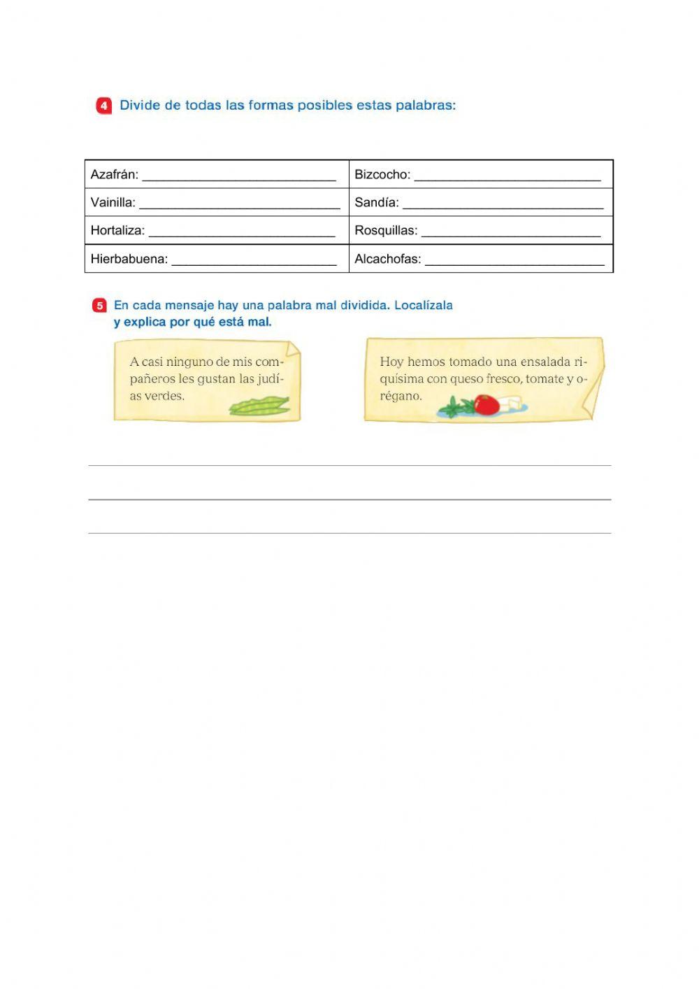 Uso del guión al final de la línea