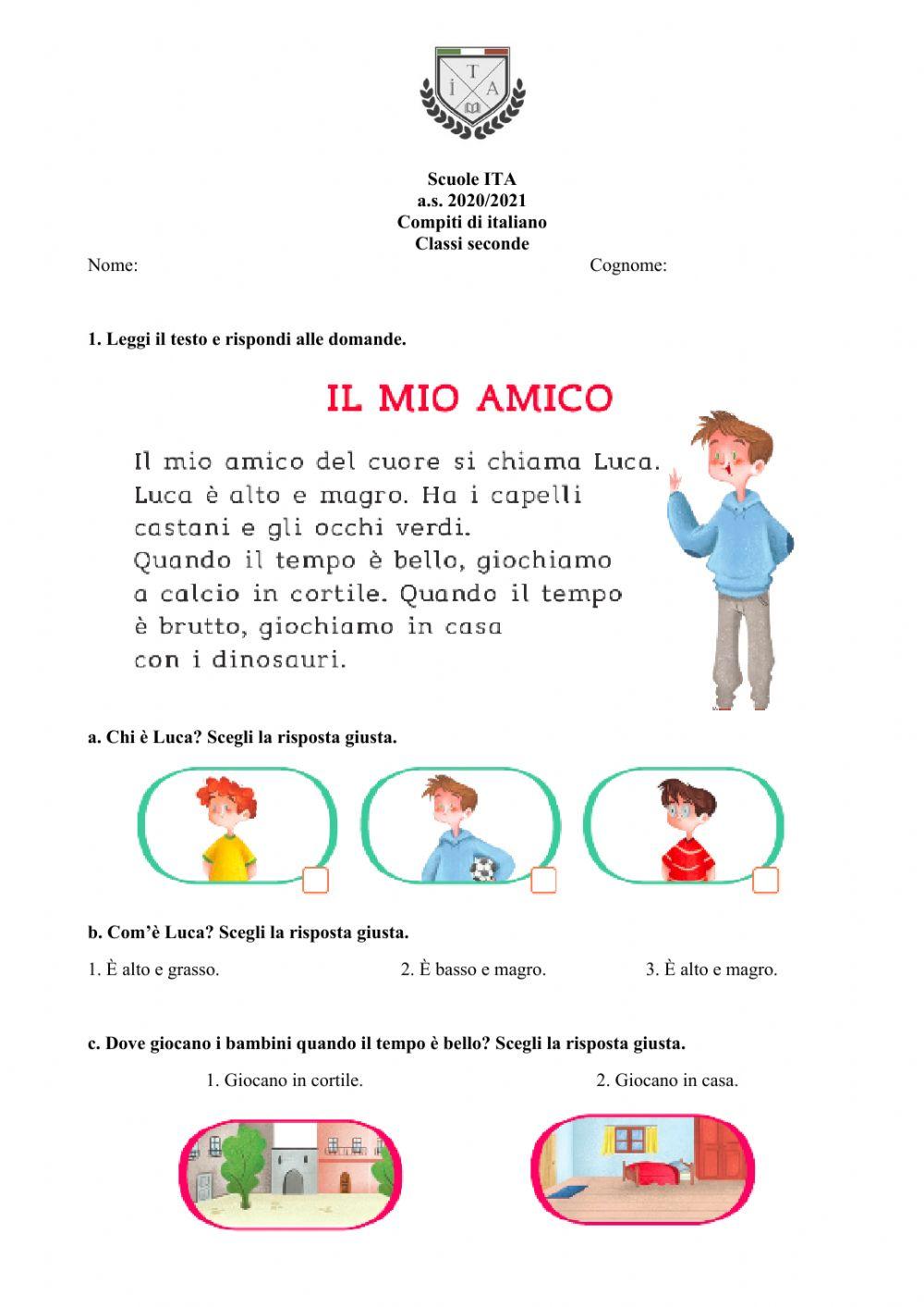 Comprensione scritta m f e acc n agg 0508