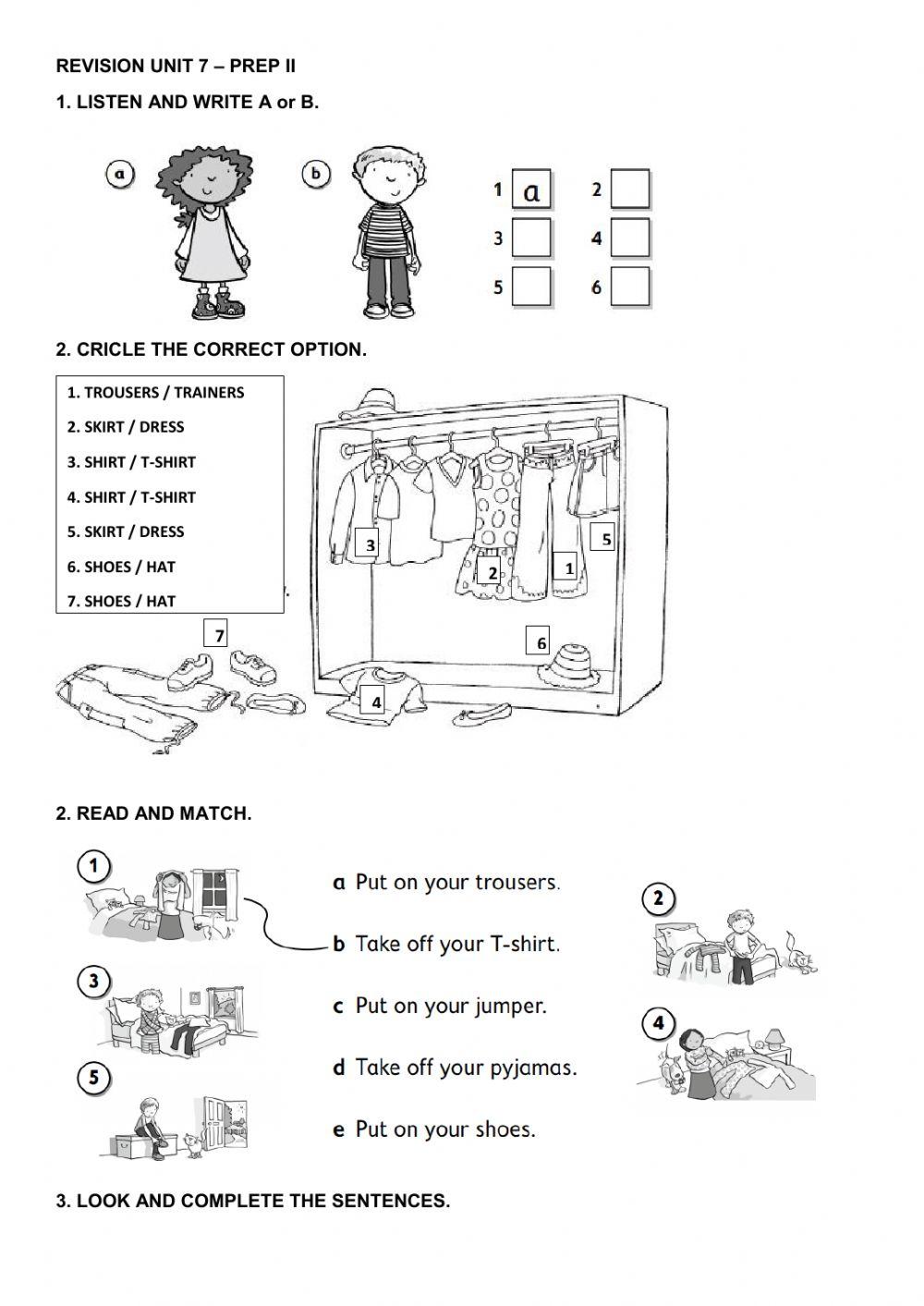 Prep ii - revision unit 7