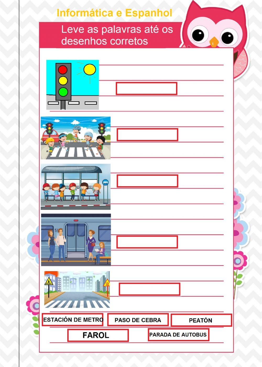 Vocabulário espanhol