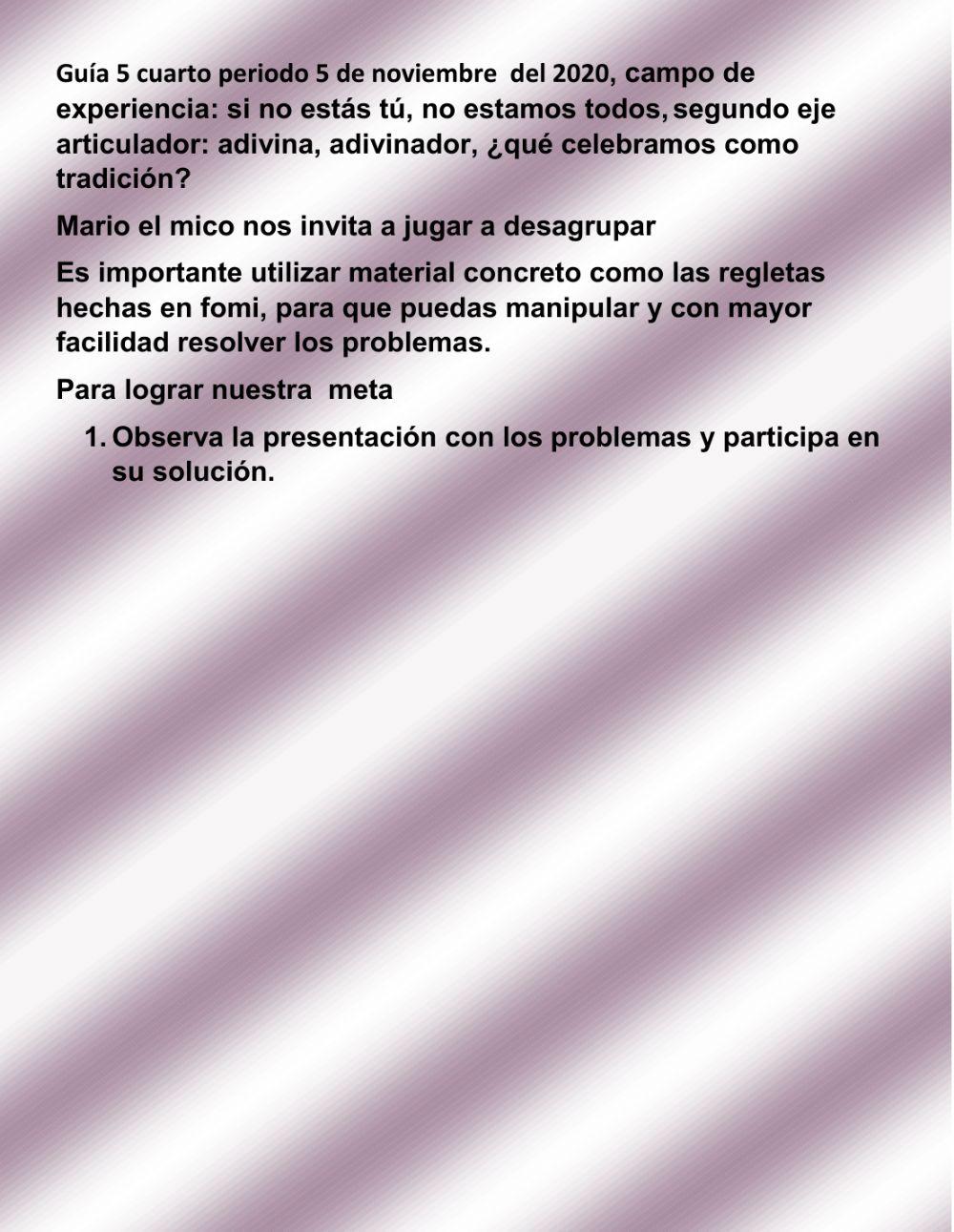 Guia 5 cuarto periodo