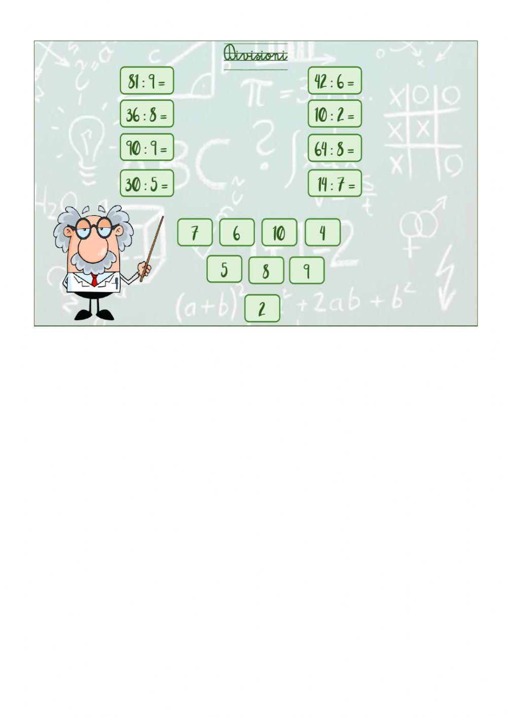 Esercizi sull'euro e divisioni