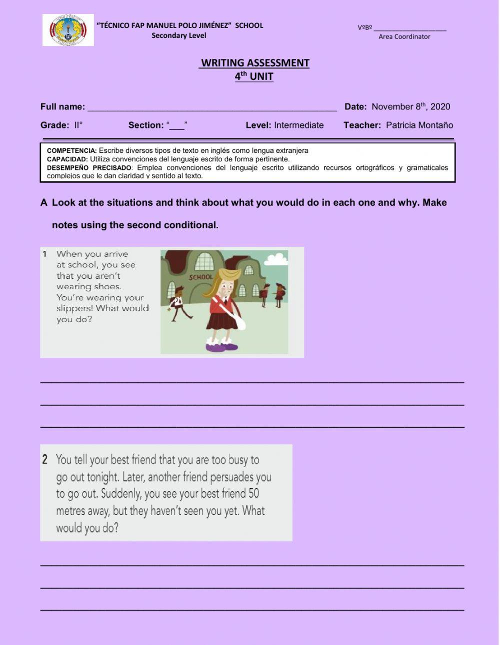 Second Conditional Exercise For Inytermediate Live Worksheets Second Conditional Exercise For Inytermediate Live Worksheets