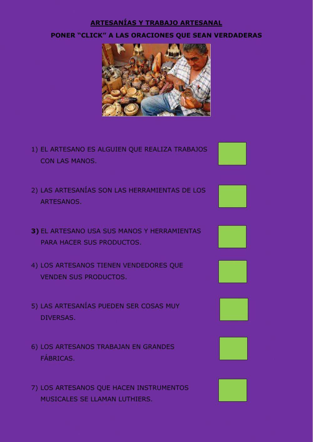 Artesanos y artesanías