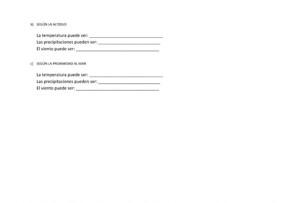 Factores climáticos