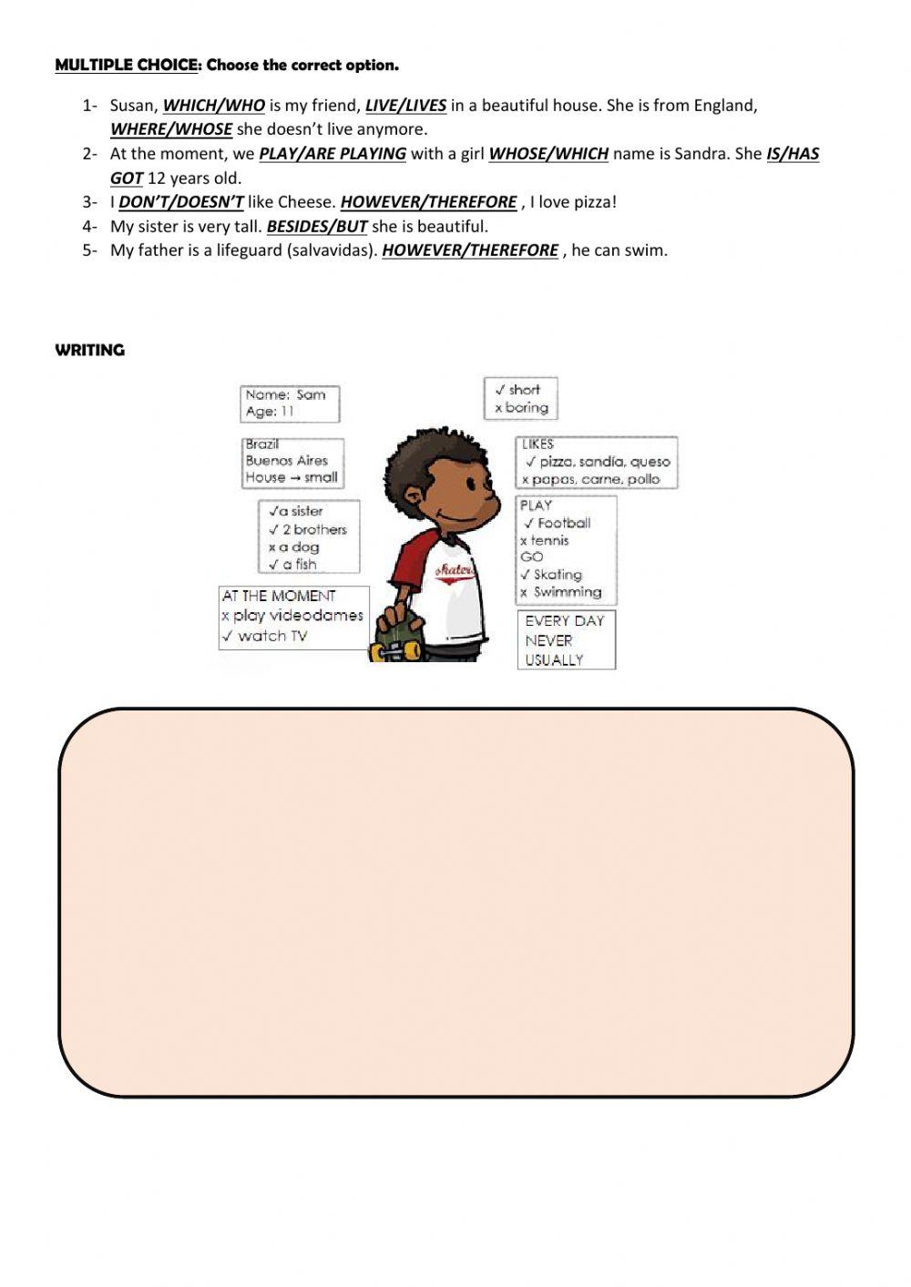 Present Simple and Continuous