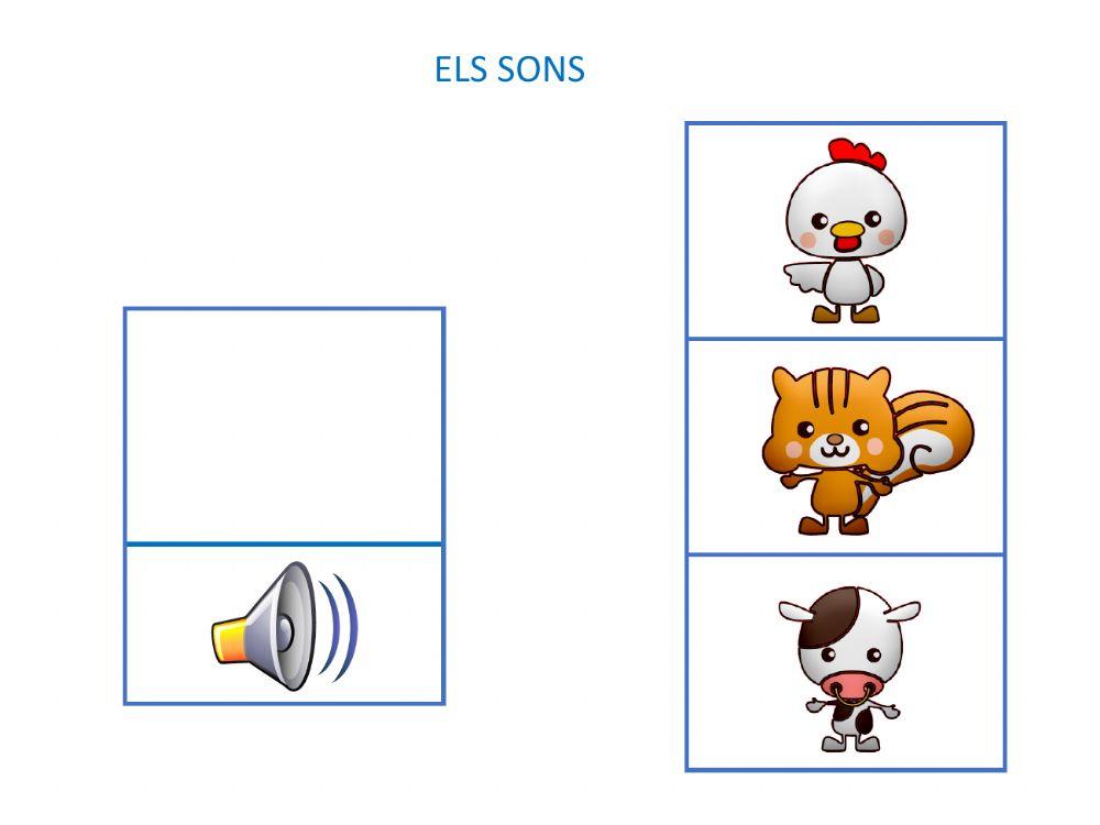 Endevina sons animals i clica