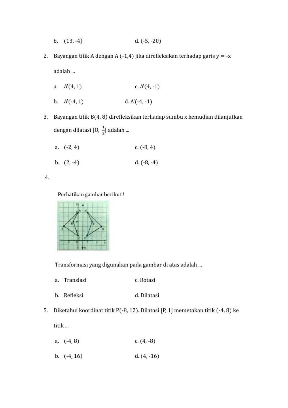 Transformasi Geometri