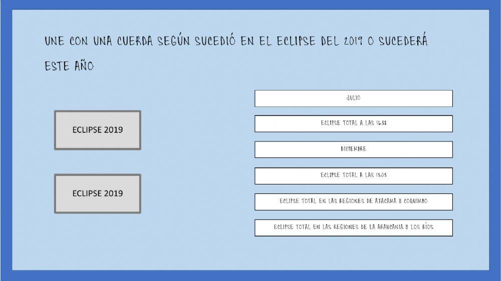 A un mes del eclipse