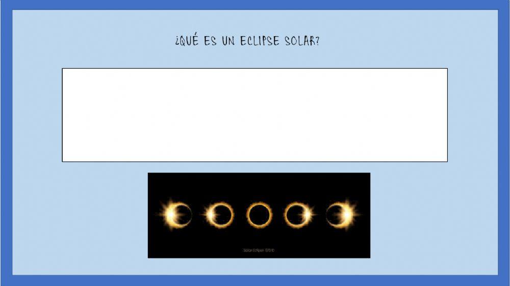 A un mes del eclipse