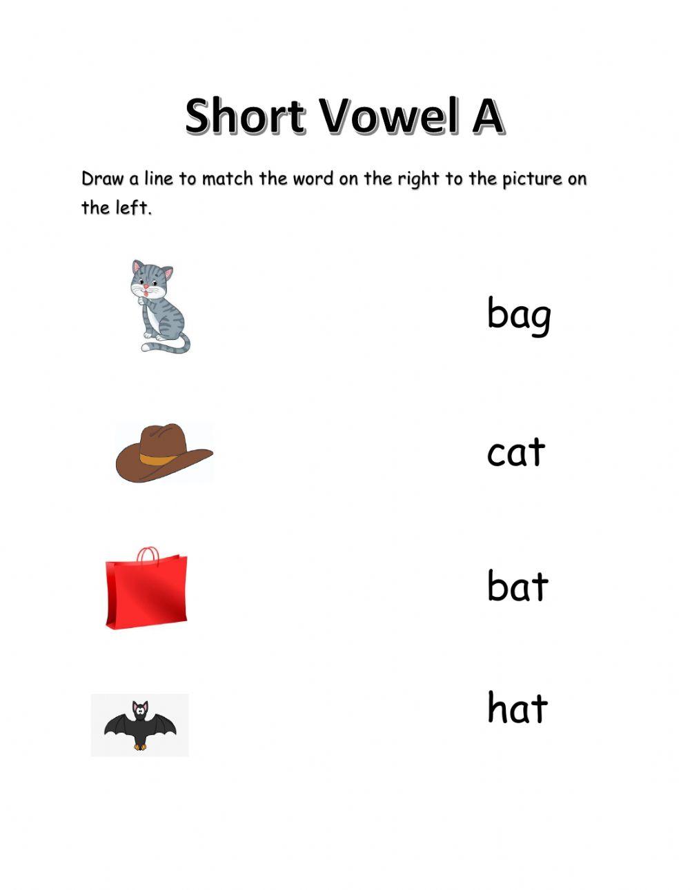 Short Vowel A