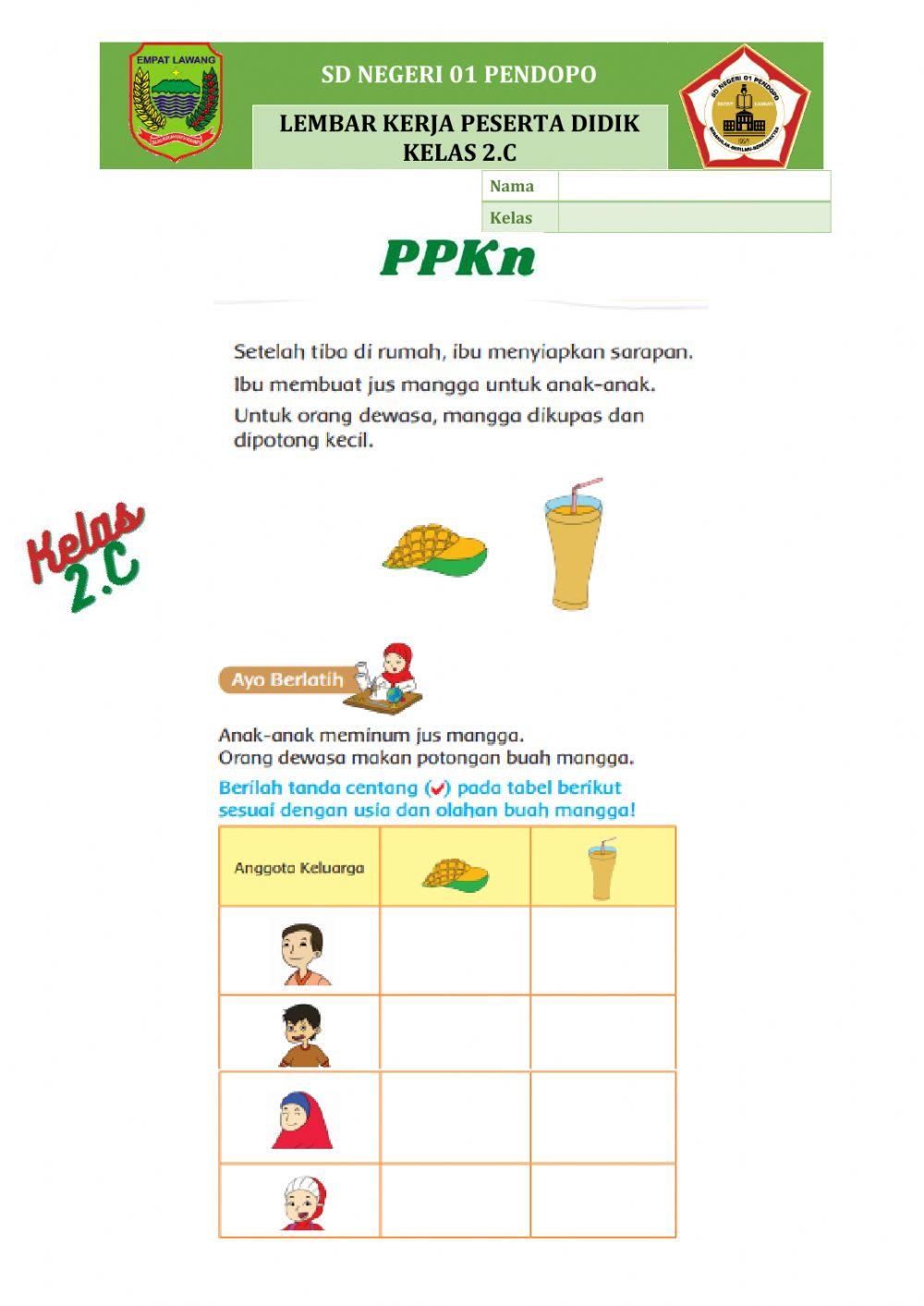 Ppkn kelas 2 (t3st1p4)