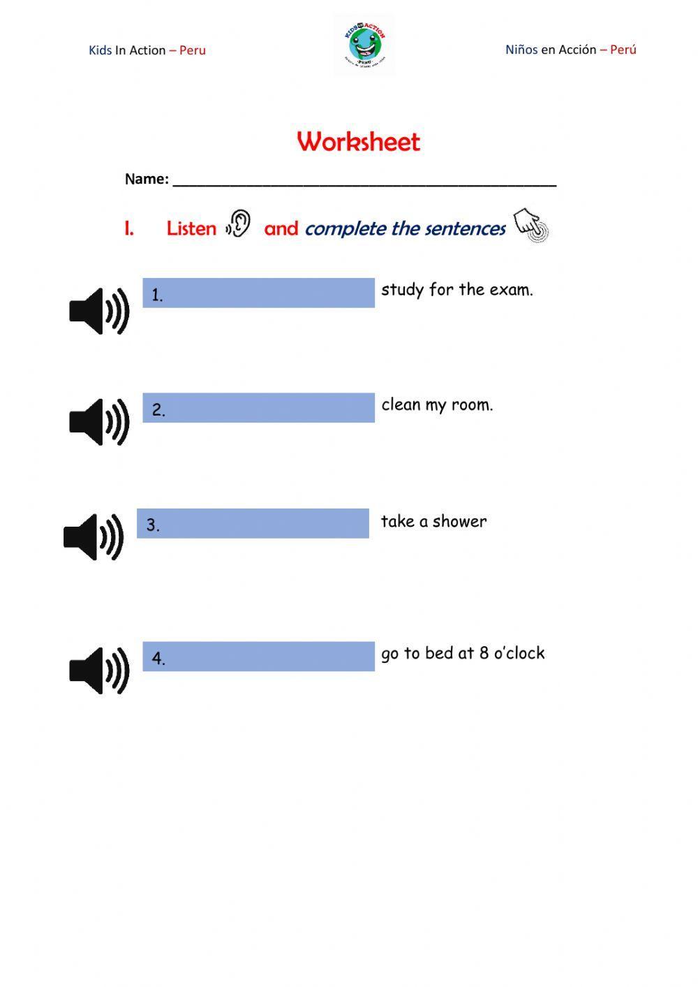 Starters Class 19-11 Thursday