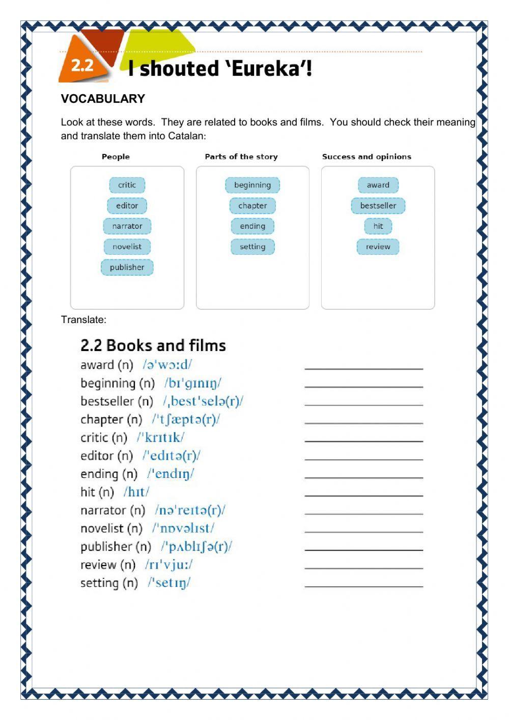 About books and films