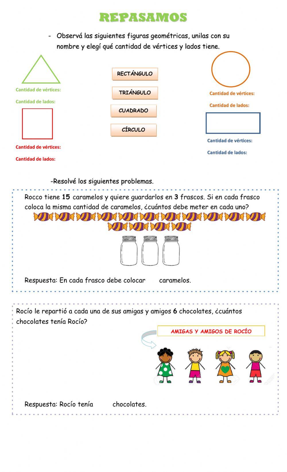 Figuras y problemas Figuras y problemas