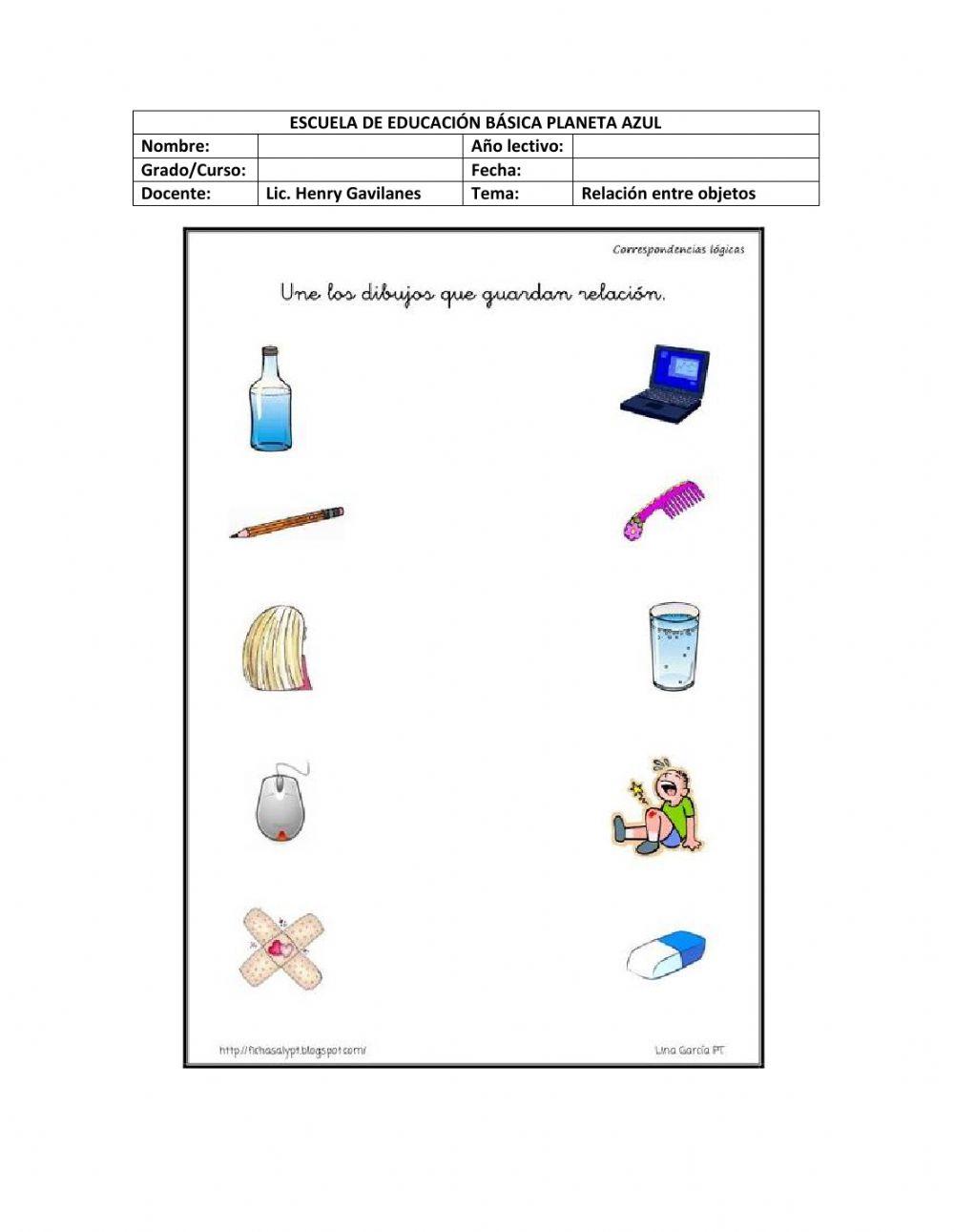 Relacion de conjuntos