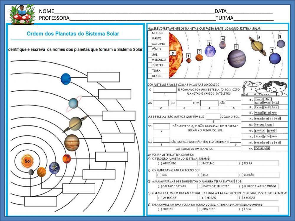 Sistema solar fases da lua