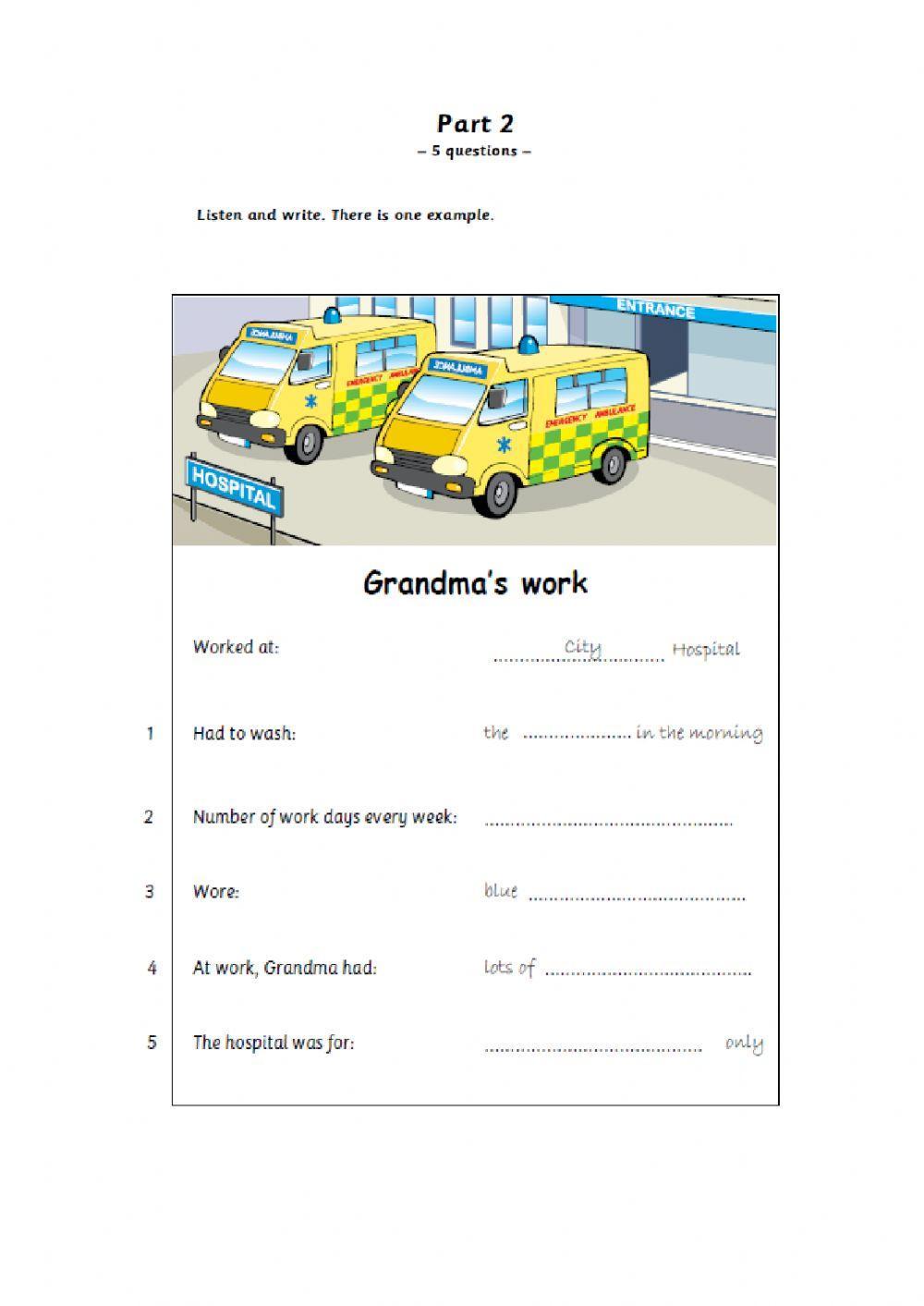 Cambridge Listening practise