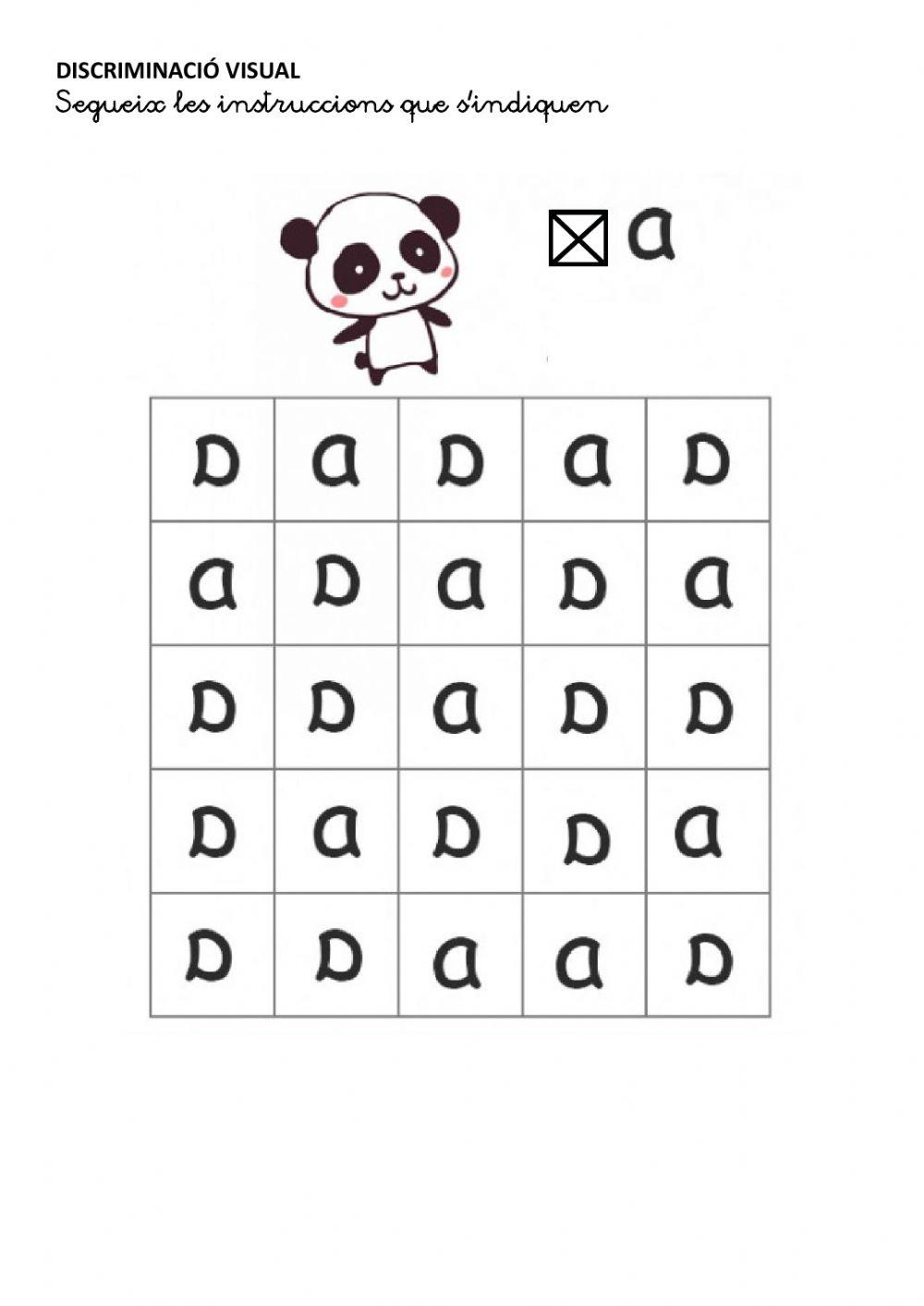 Discriminació visual 6