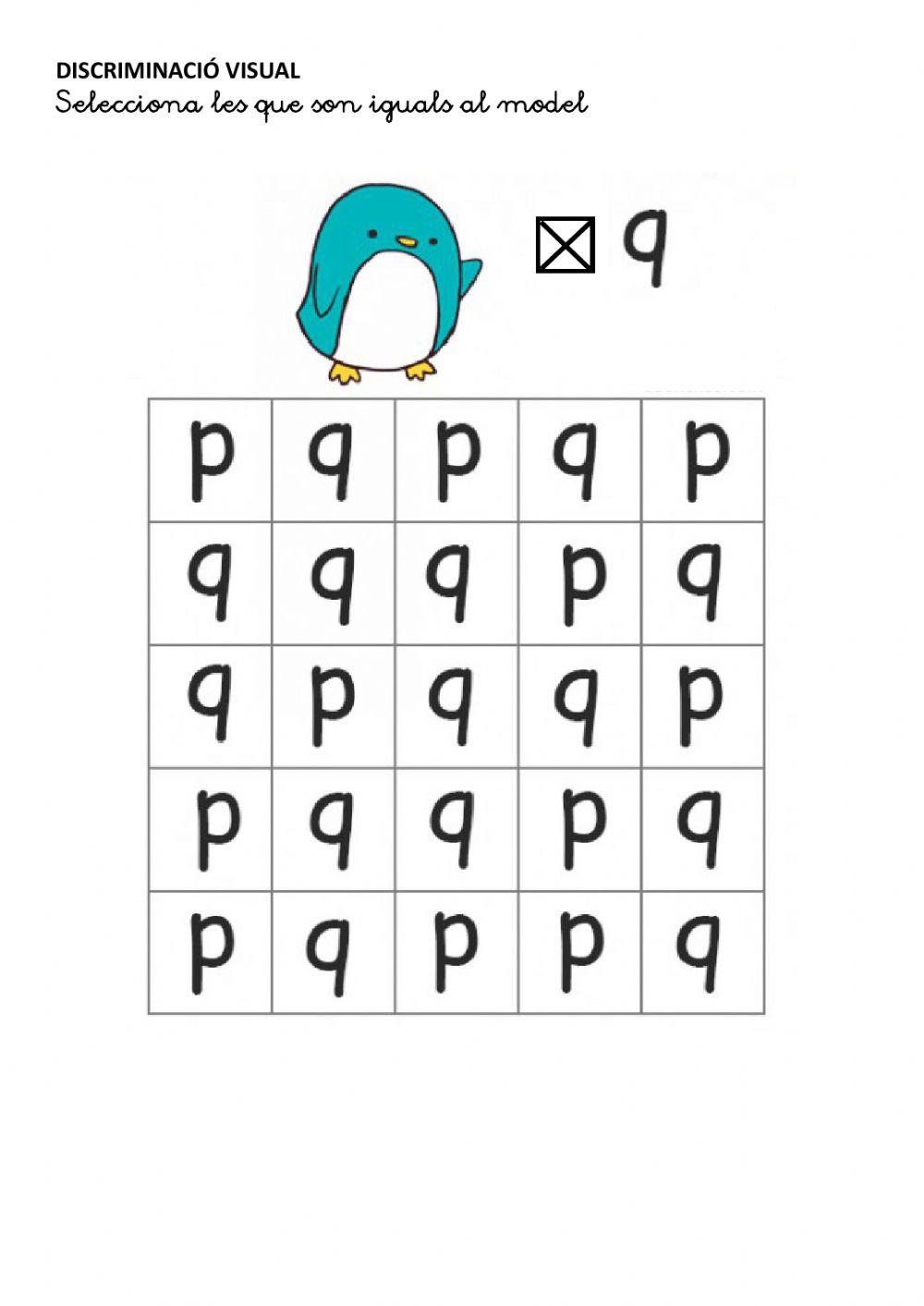 Discriminació visual 6