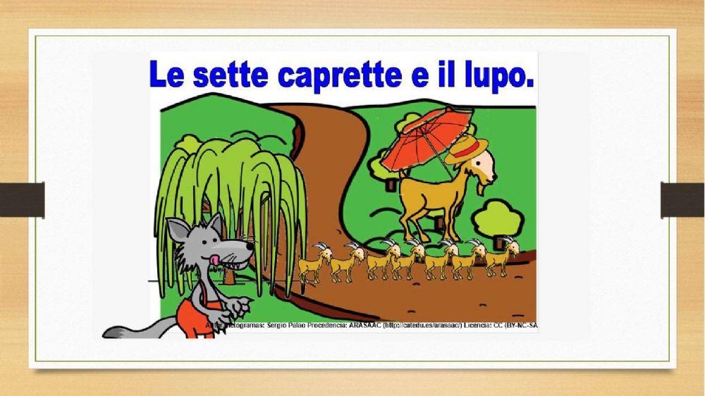 Video libro CAA Le 7 caprette