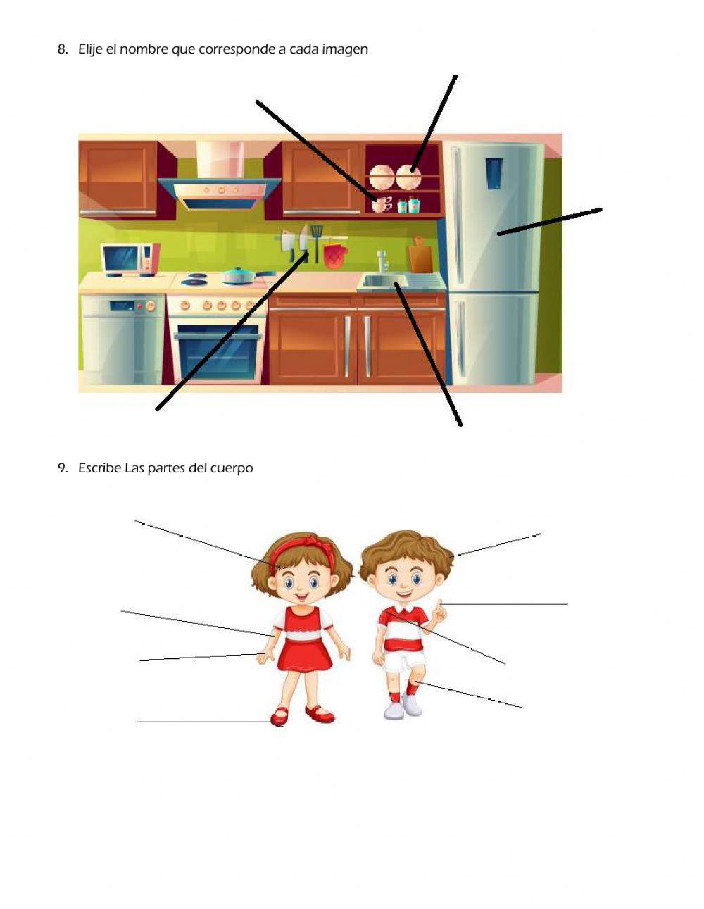Repaso Colega 1 Unidades 1 a 3