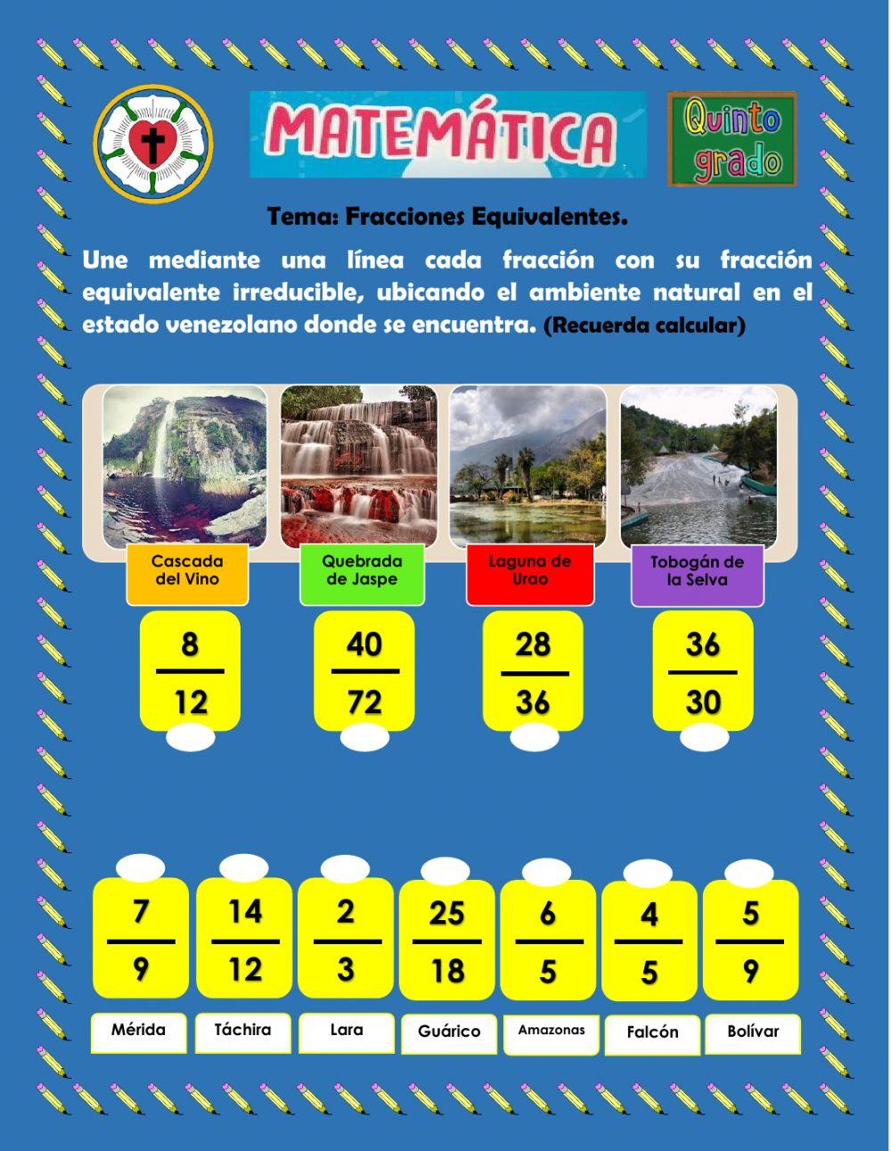 Fracciones Equivalentes