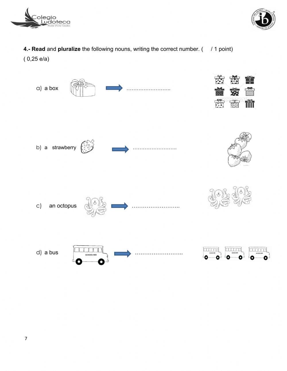 Sumative assessment Unit 1
