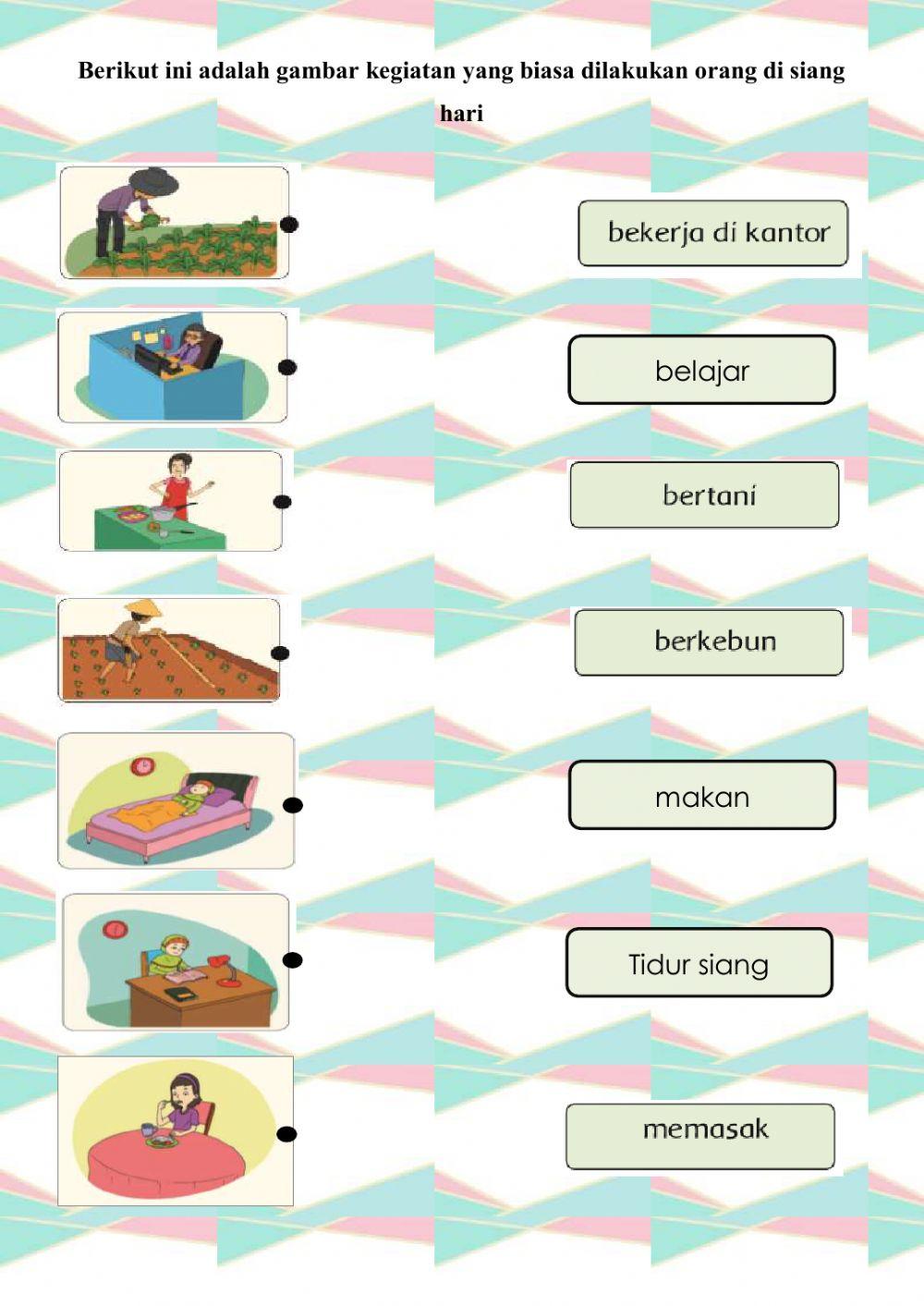 Kegiatan di siang hari