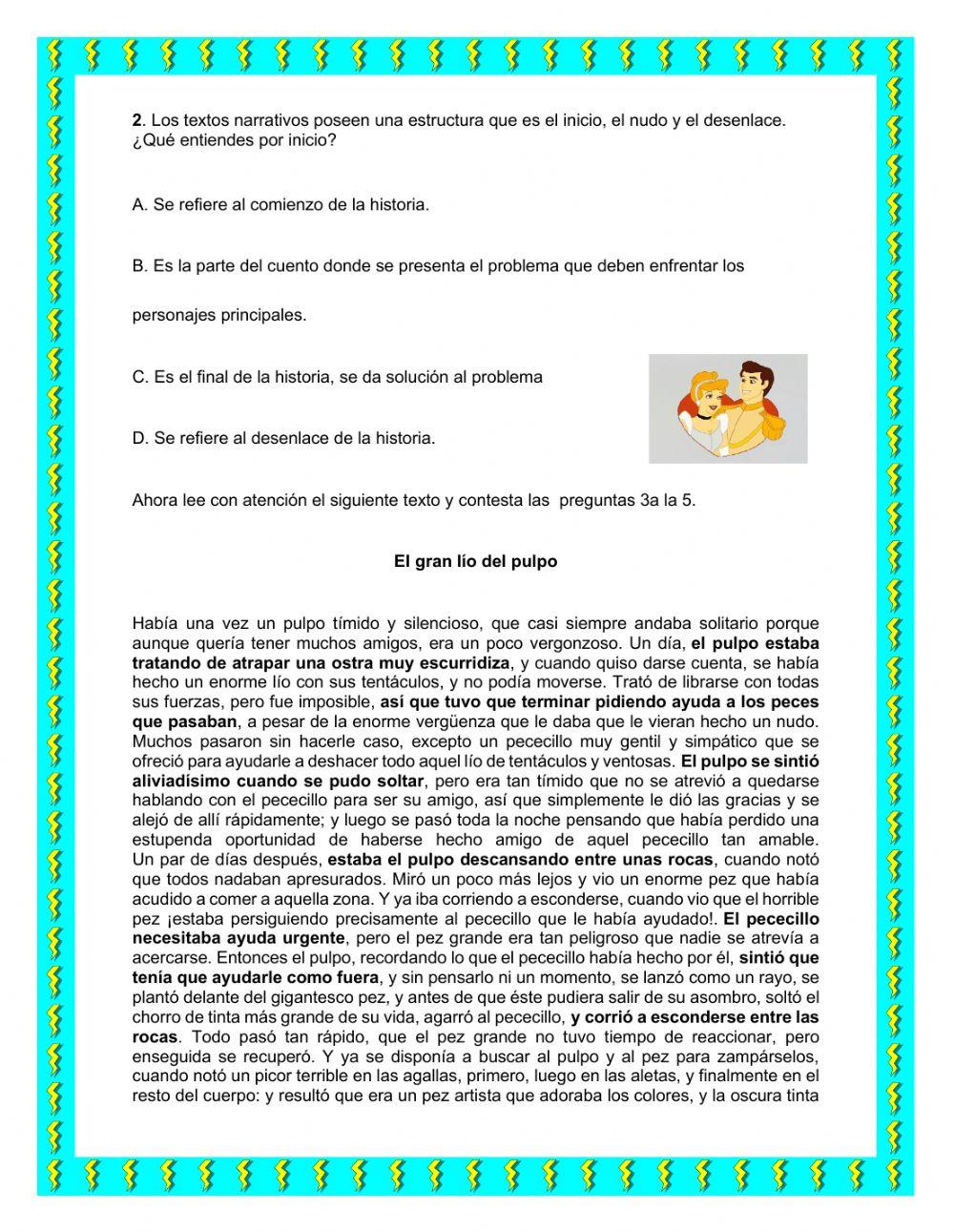 Evalución de Español IV