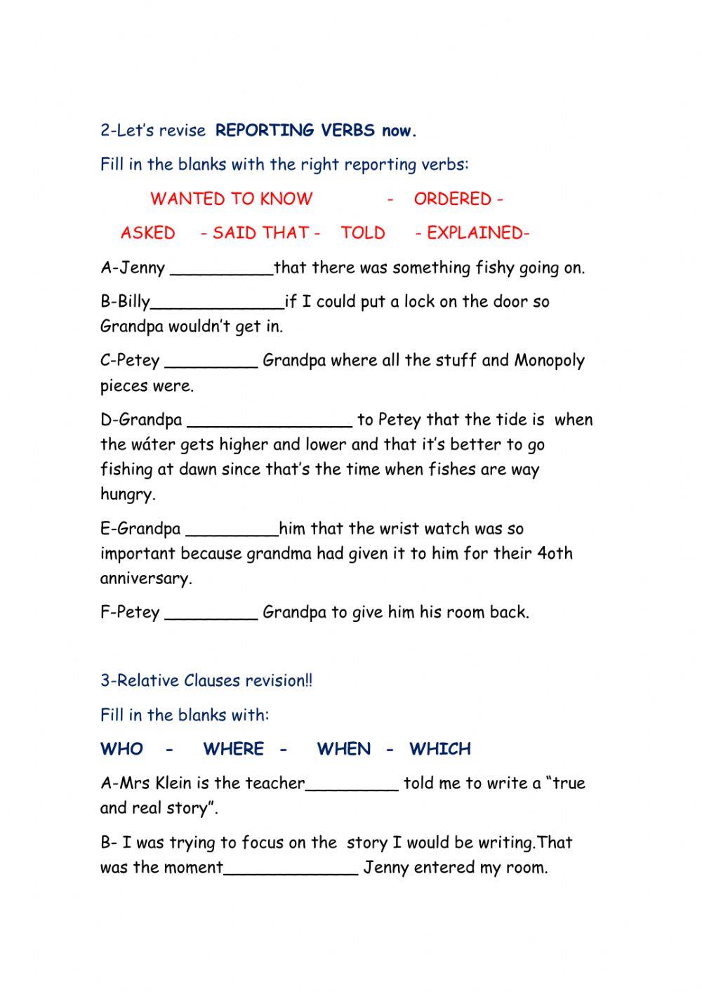 The War with Grandpa-Language revision