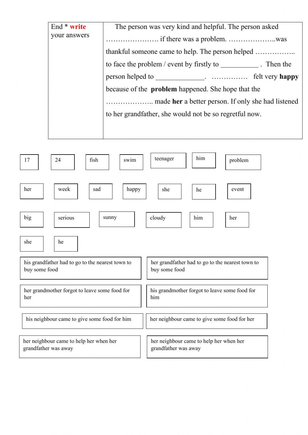 Narrative Template