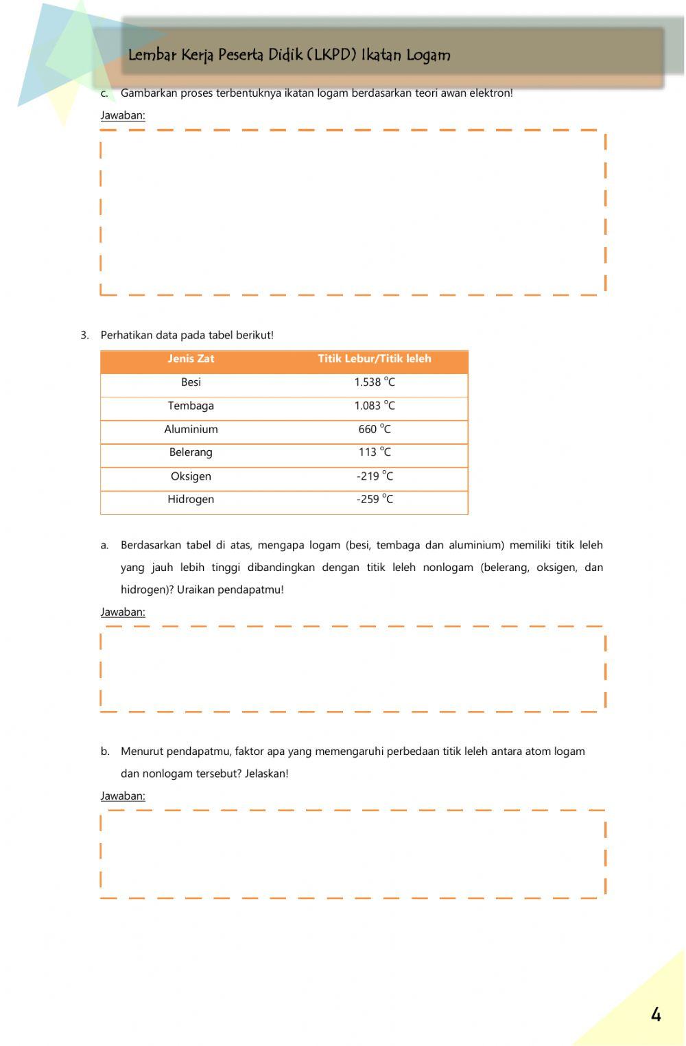 LKPD Materi Ikatan Kimia