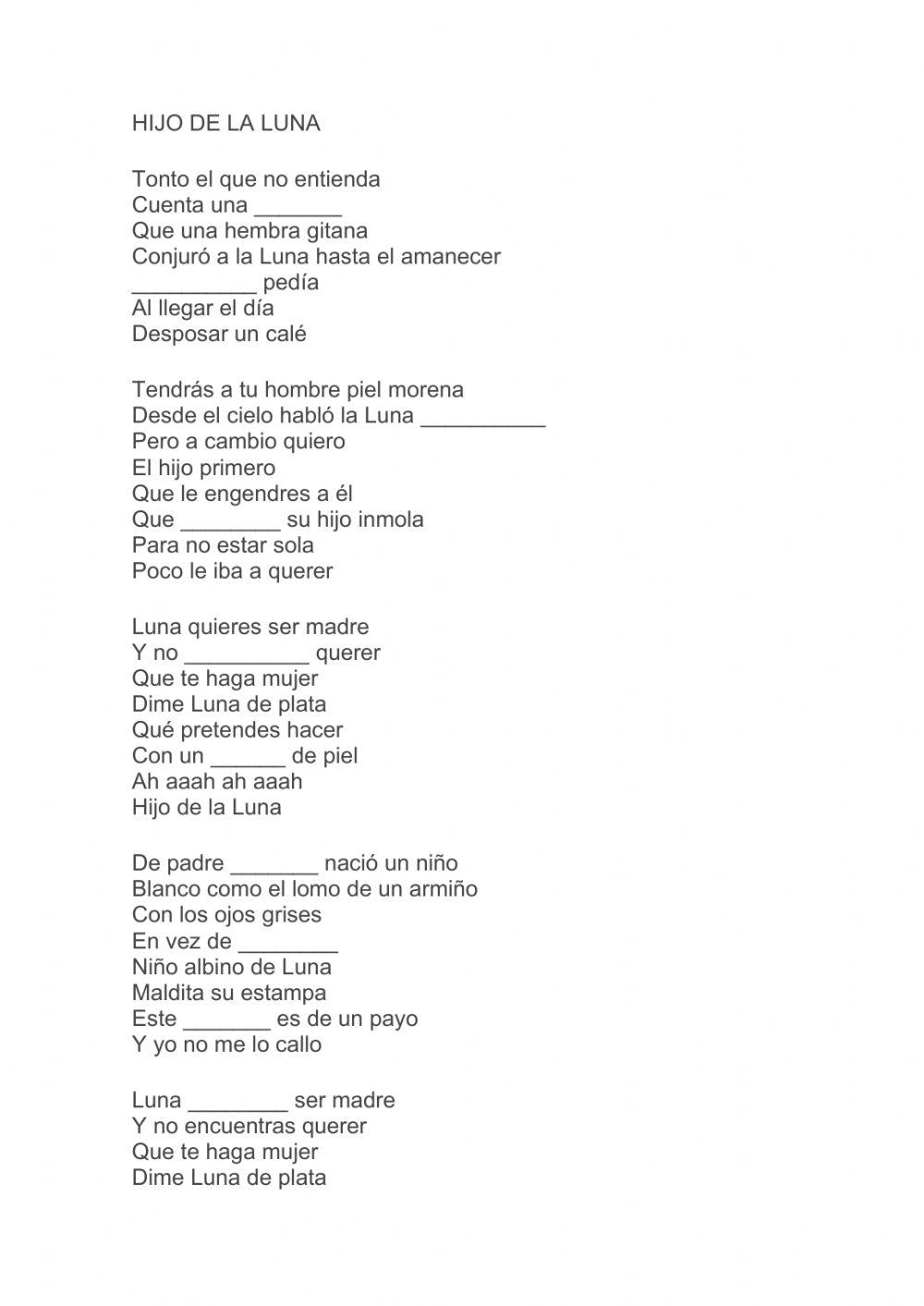 Hijo de la luna