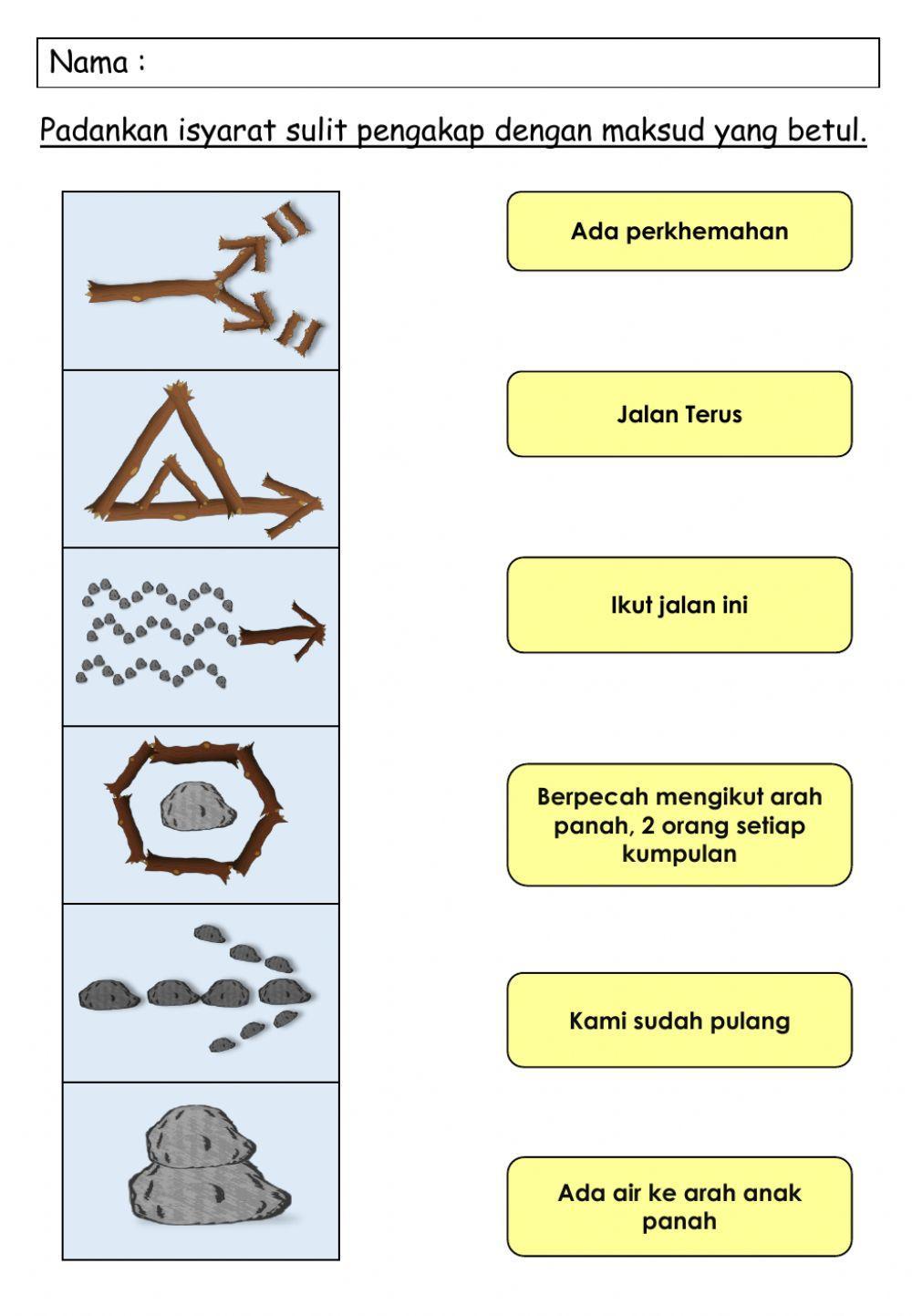 Pengakap - Isyarat Sulit Pengakap