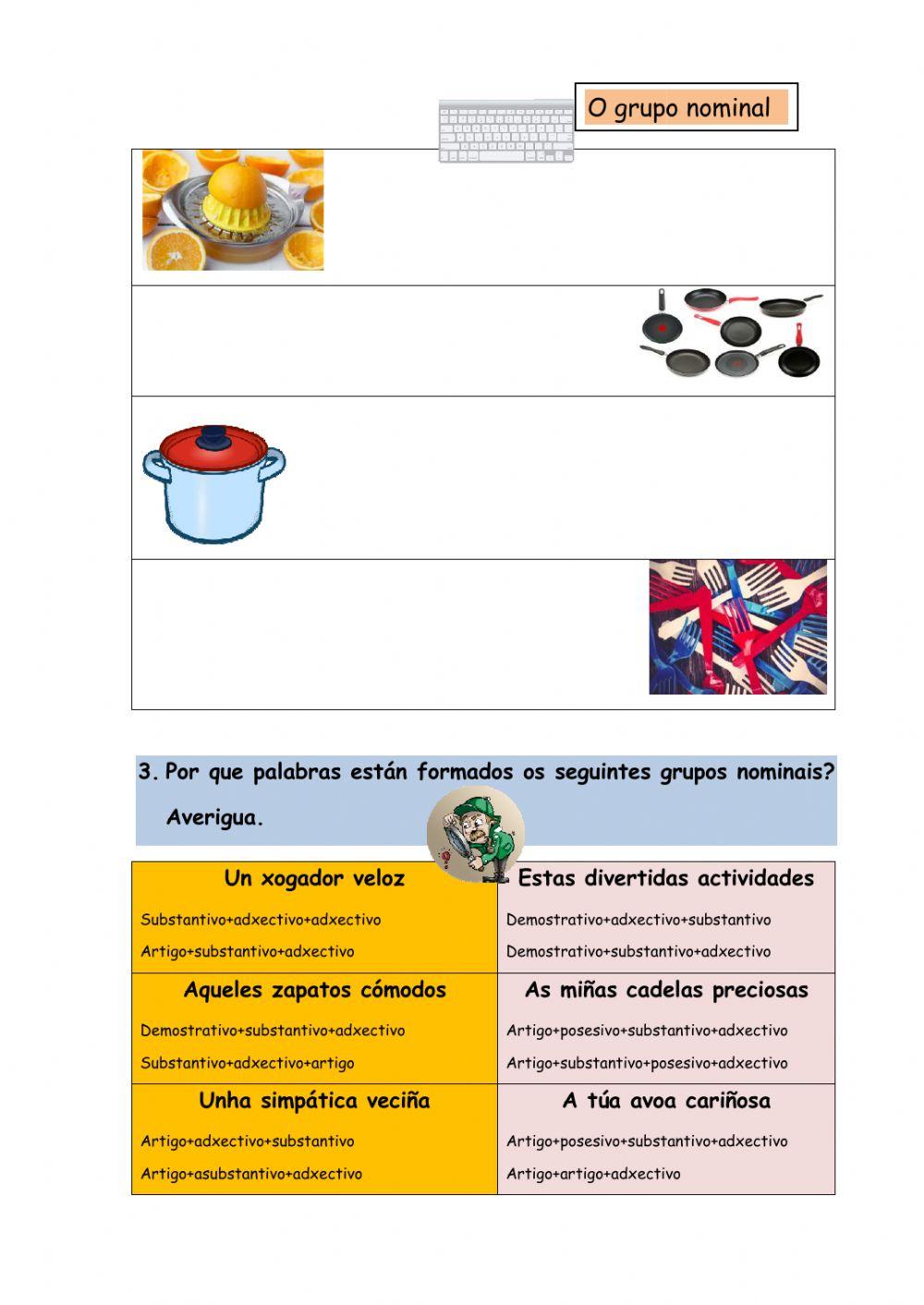 O Grupo Nominal O Grupo Nominal
