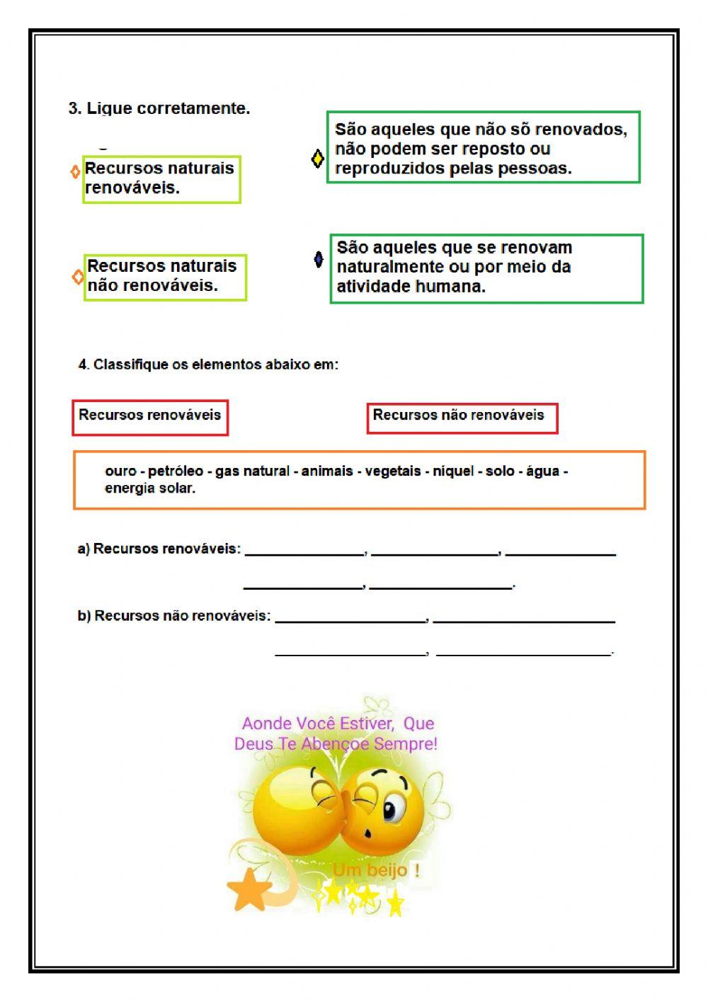 Recursos naturais Recursos naturais