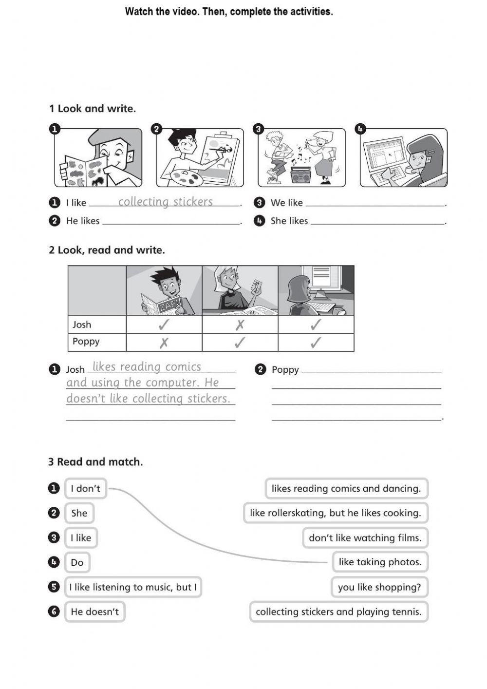 479830 | Free time activities (part2) | gabrielavox