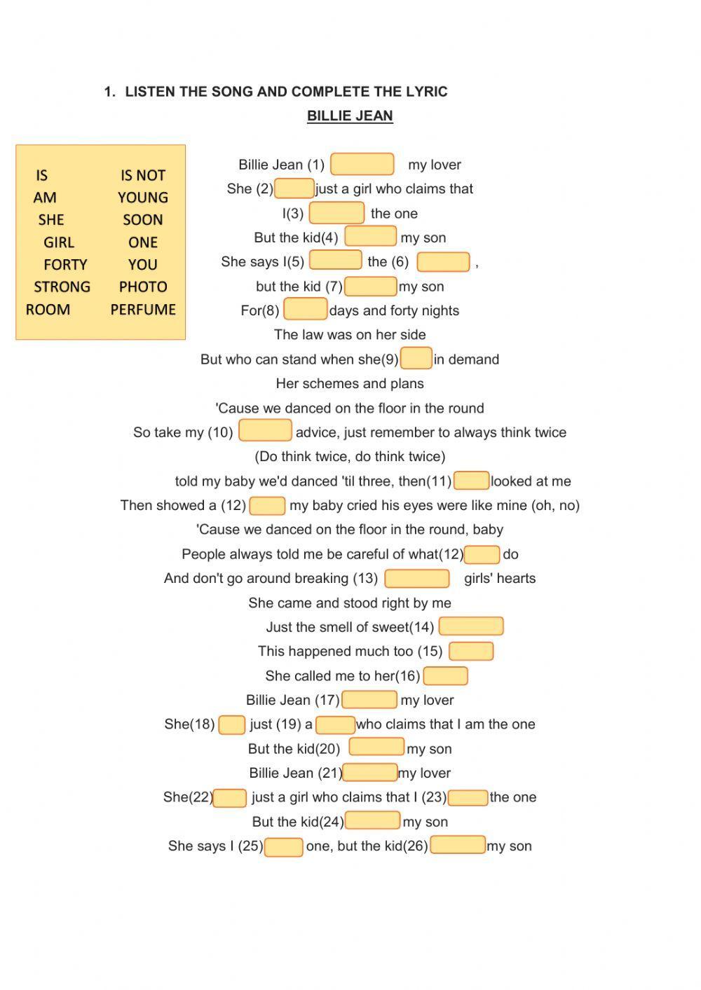 Verb to be simple present
