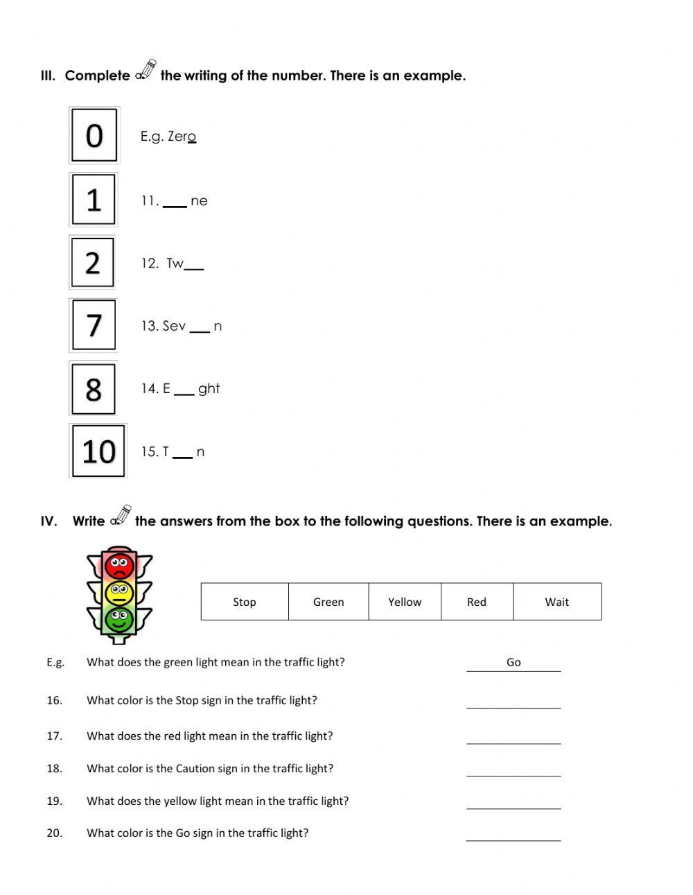 1st PERIOD EXAM - 1st GRADE