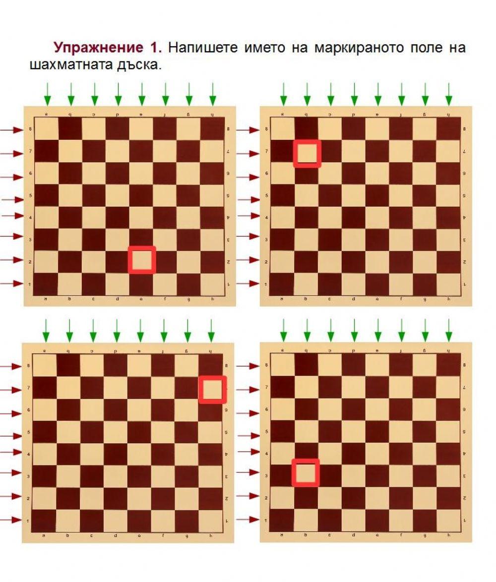 Именуване на шахматното поле