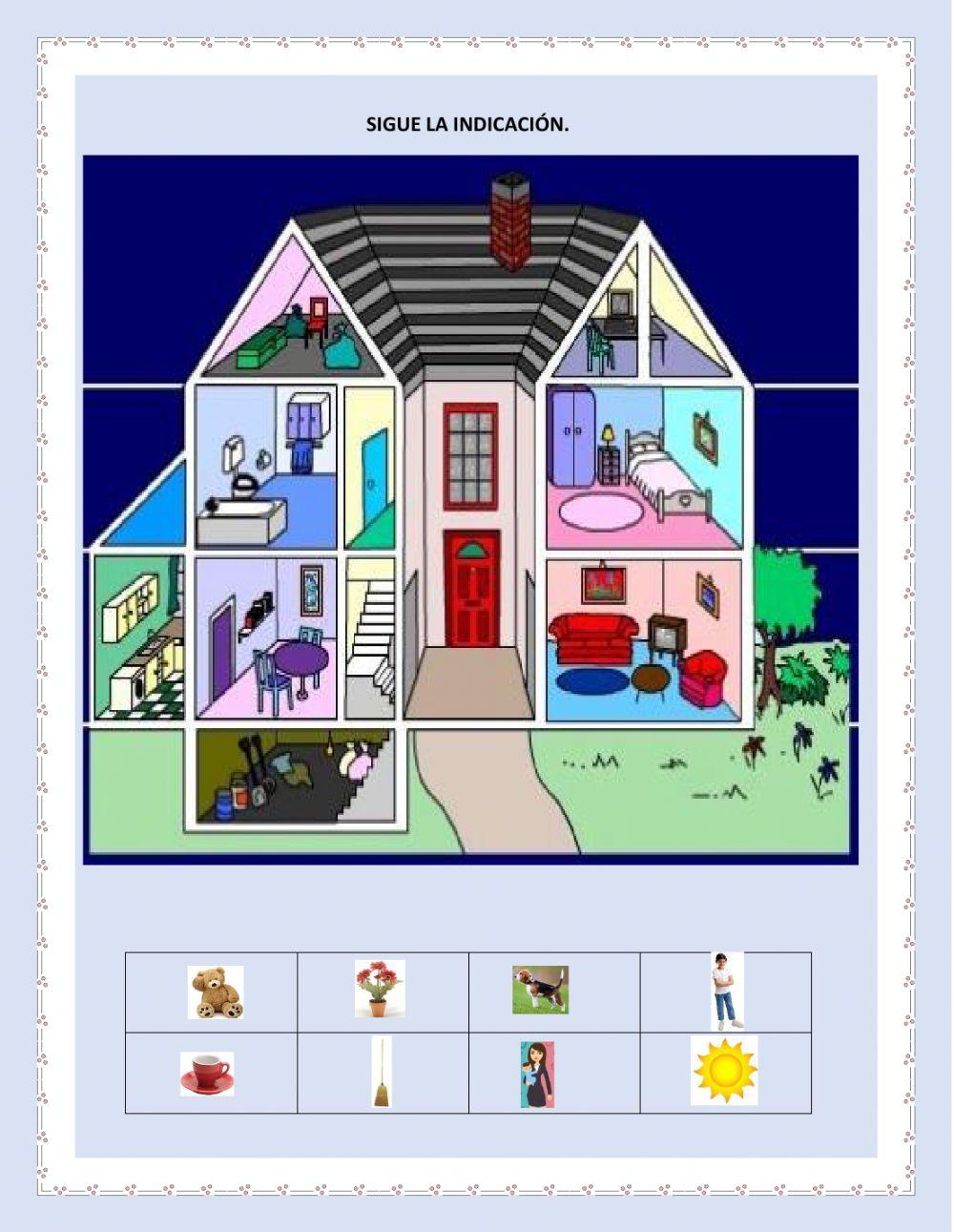 Sigue la indicación